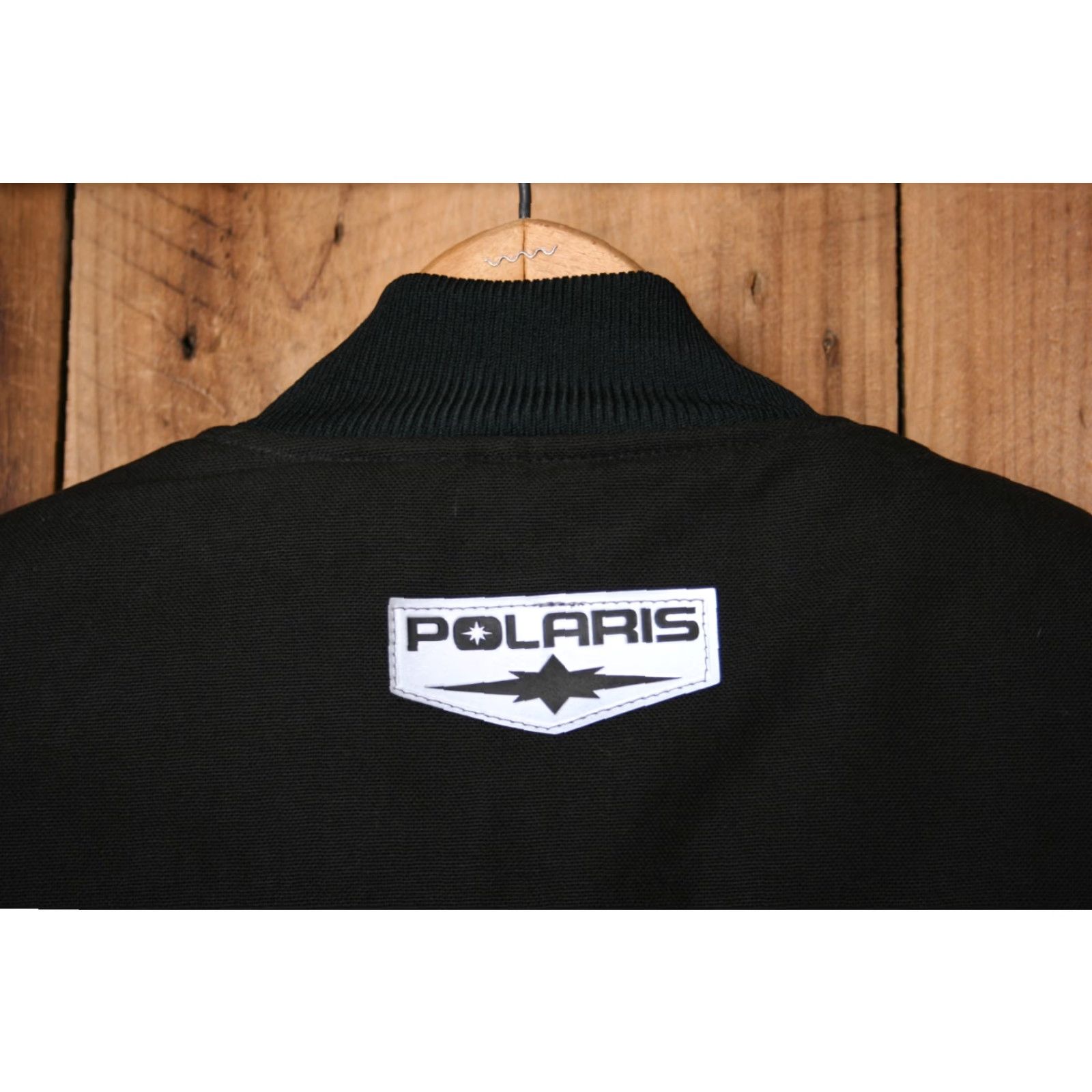Vintage VINTAGE Polaris Northstar Black Canvas Quilt Lined Insulated Vest Mens Sz. L Size US L / EU 52-54 / 3 - 6 Thumbnail