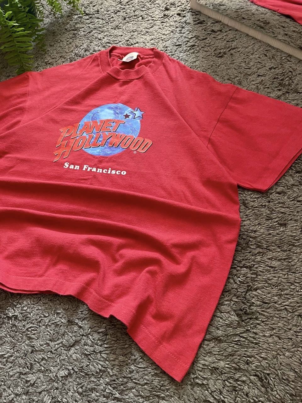 Planet Hollywood × Vintage 90s Planet Hollywood T-Shirt Streetwear Vintage Big Logo Y2k Size US L / EU 52-54 / 3 - 5 Thumbnail