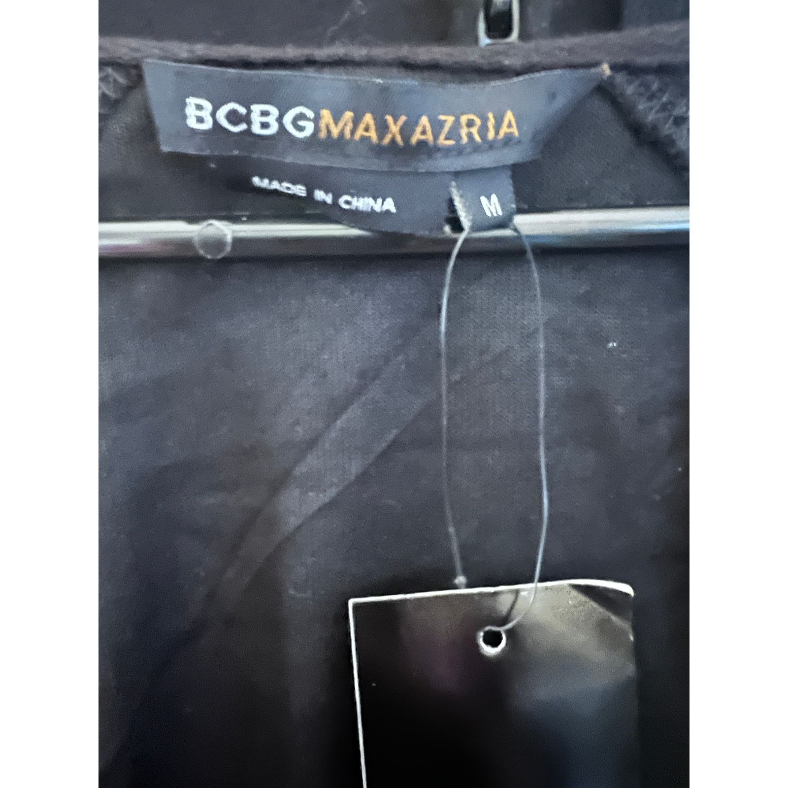 Bcbgmaxazria BCBG Black Bling Tracksuit Zip Hoodie Jacket M Crop Pants L Size M / US 6-8 / IT 42-44 - 8 Thumbnail