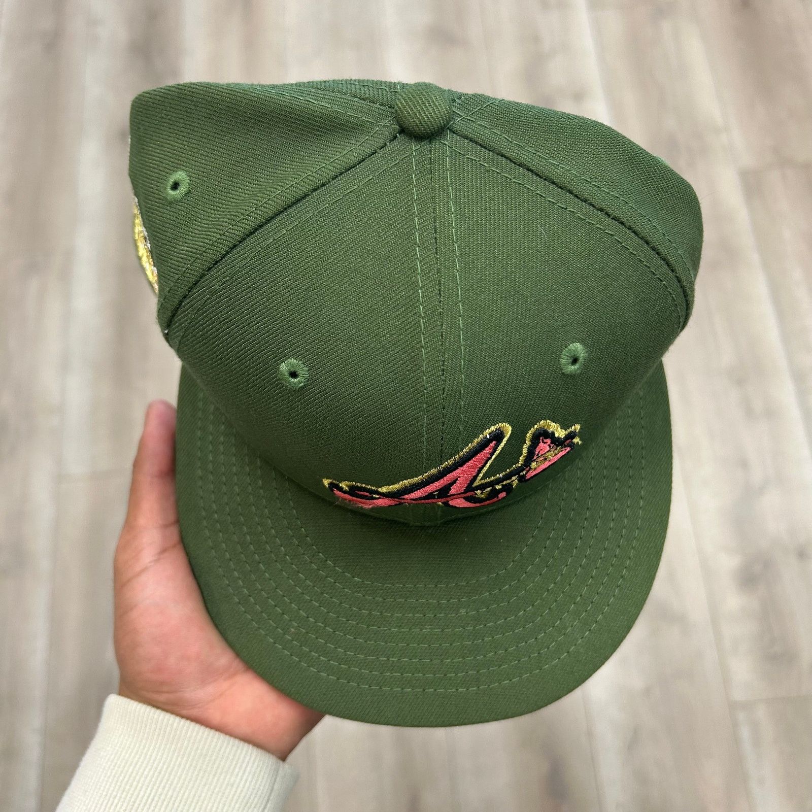 New Era Atlanta Braves 2000 All-Star Game 59Fifty Fitted Hat 7 1/4 Size ONE SIZE - 3 Thumbnail