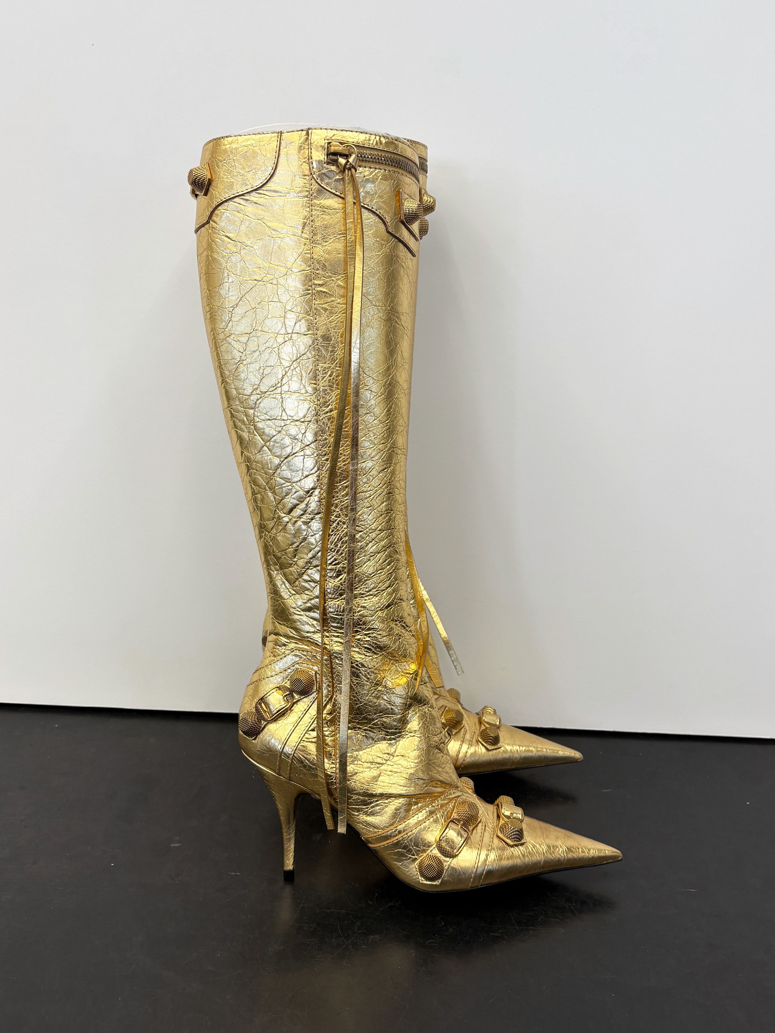 Balenciaga Balenciaga Cagole high boots Size US 7 / IT 37 - 4 Thumbnail