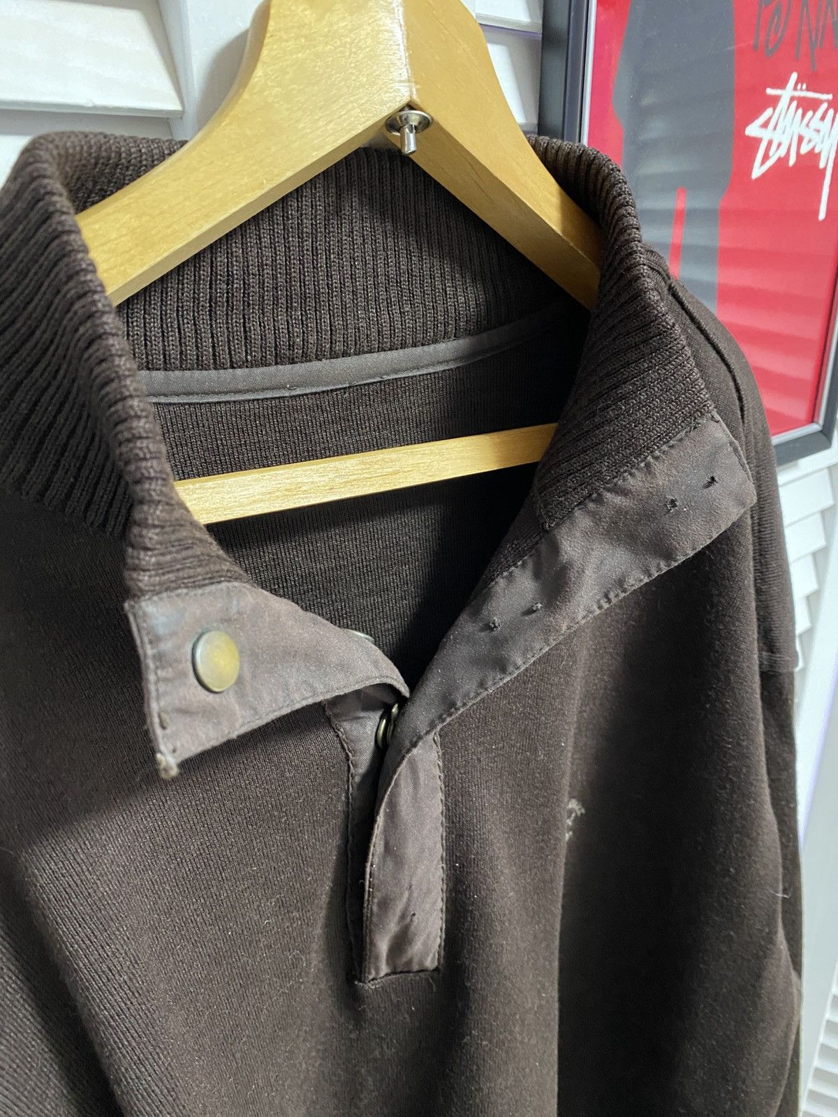 Paul & Shark × Vintage 😍 Vintage Paul Shark Zip Up Sweater 1/3 Brown Logo Size US L / EU 52-54 / 3 - 11 Thumbnail