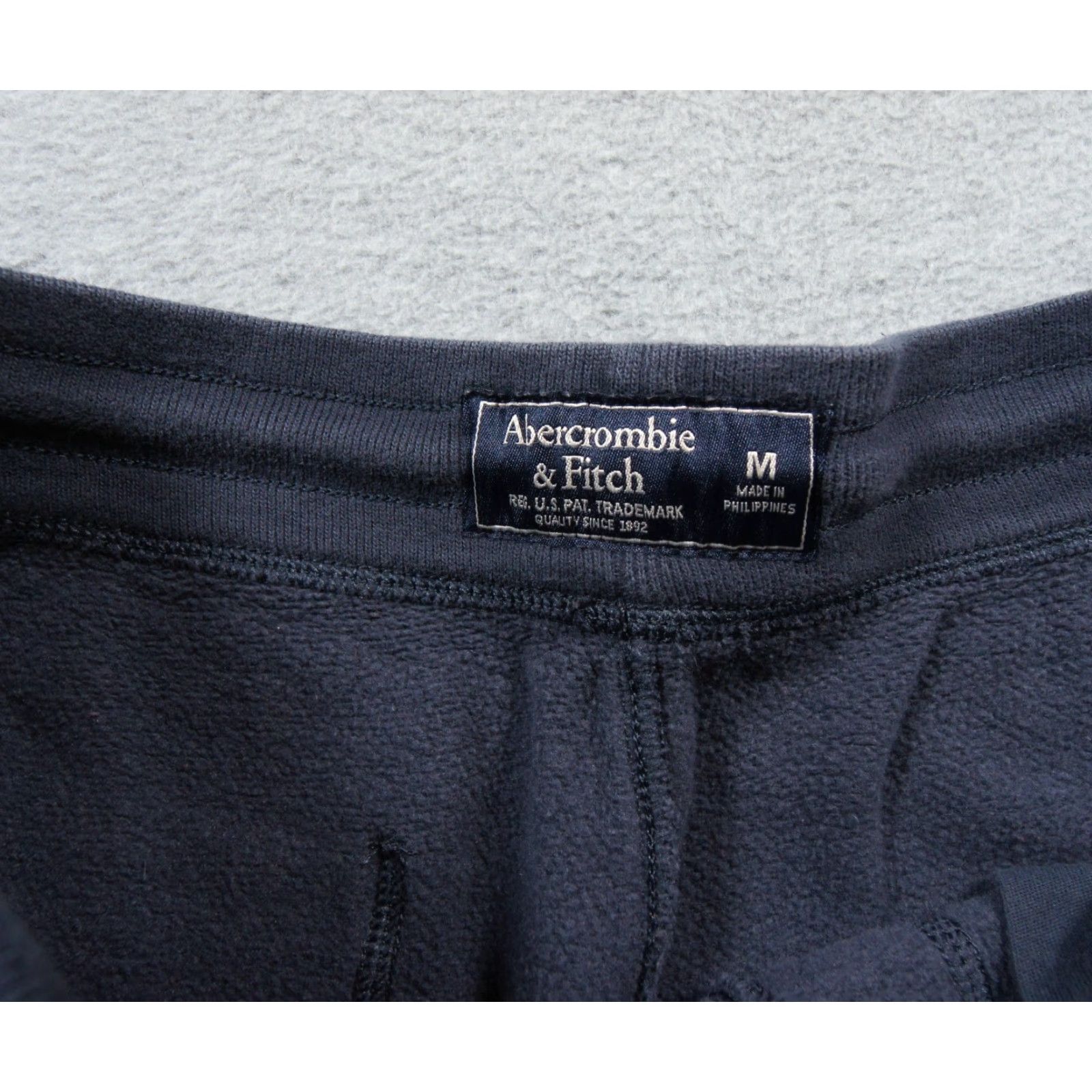 Abercrombie & Fitch Abercrombie & Fitch Sweatpants Womens Medium Blue Joggers Fleece Drawstring Size 32" / US 10 / IT 46 - 6 Thumbnail