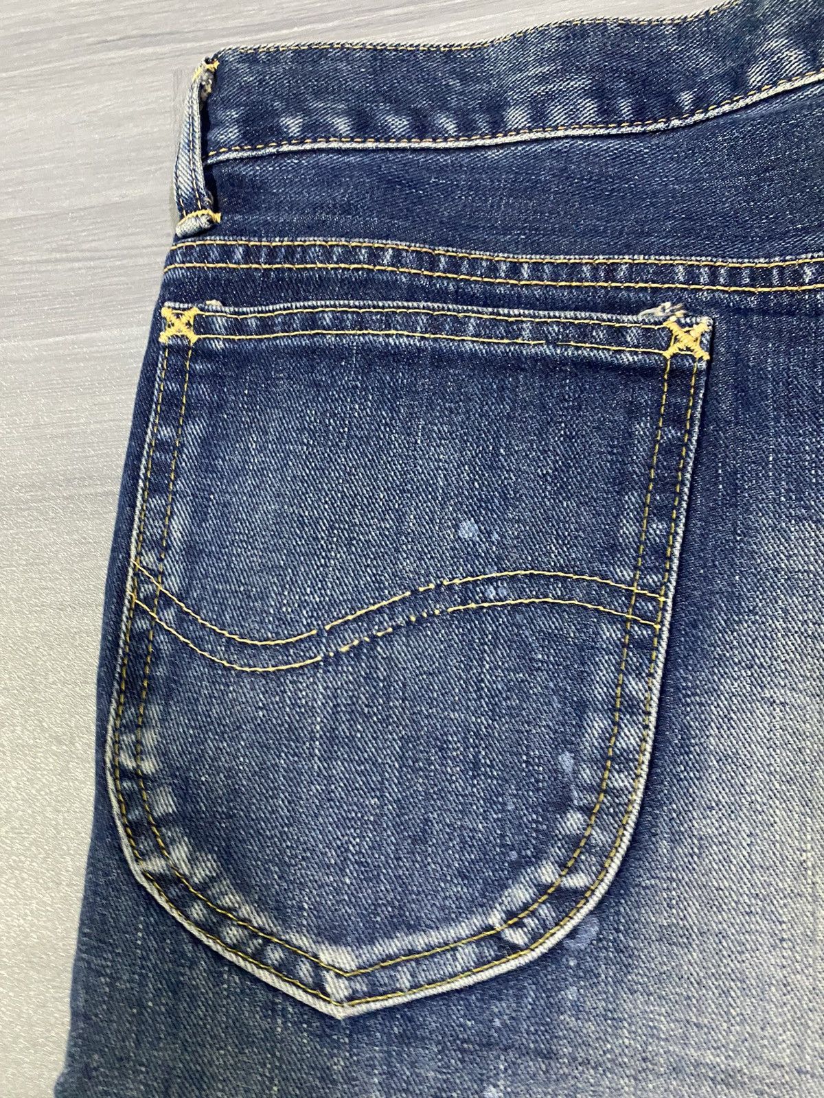 Lee Vintage Lee Riders Fadded Blue Denim Size US 33 - 23 Thumbnail