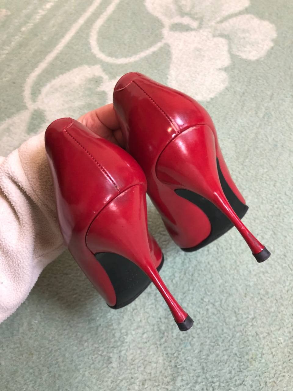 Dolce & Gabbana DOLCE & GABBANA Shoes Leather Heel 40 Red WOMENS Size US 10 / IT 40 - 7 Thumbnail