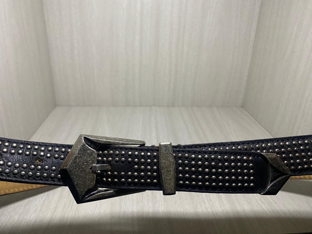 Balmain Balmain ss12 Western Stud Belt 5 Holes Max 36 Size ONE SIZE - 3 Thumbnail