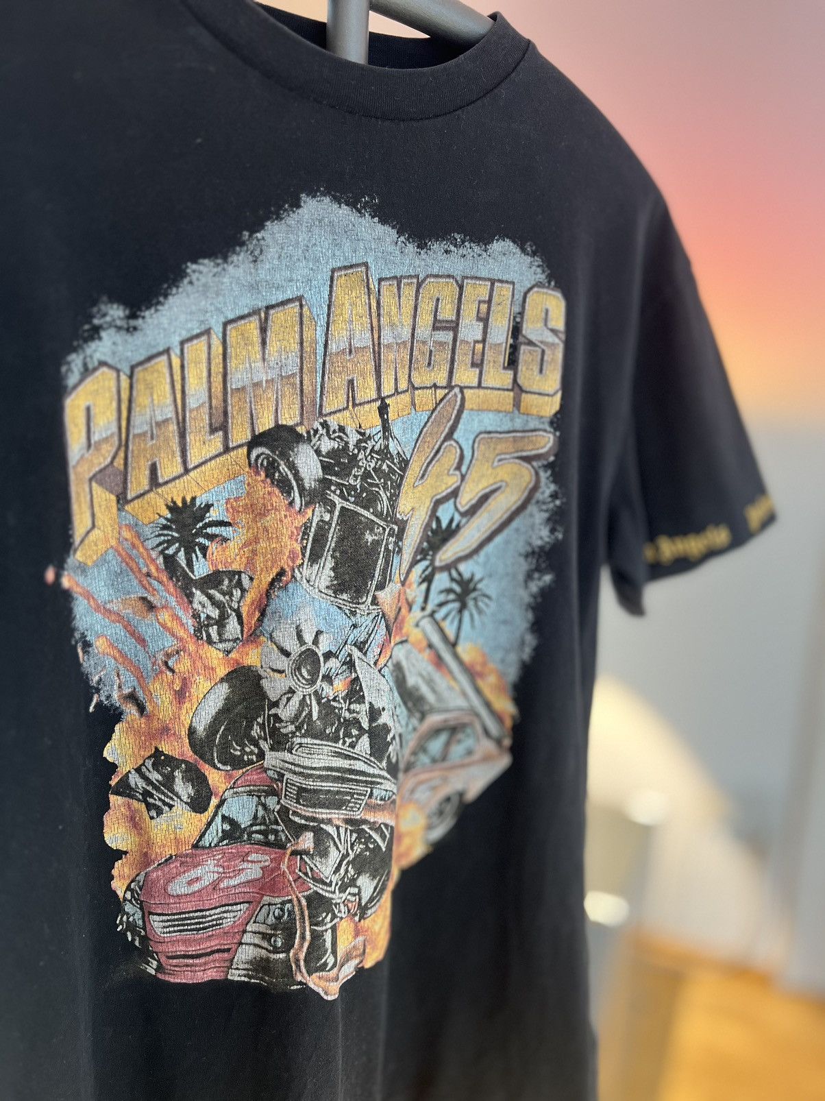 Palm Angels Palm Angels Racing Tee Size US L / EU 52-54 / 3 - 4 Thumbnail