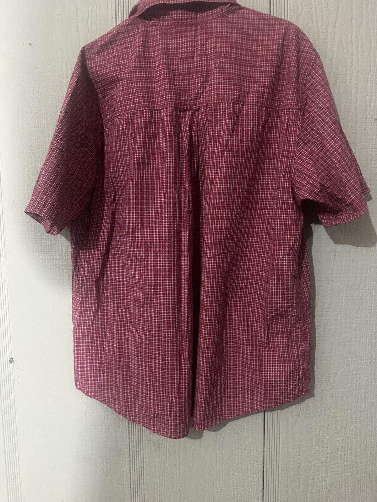 Chaps Chaps Easy Care Short Sleeve Plaid Shirt Size US XL / EU 56 / 4 - 3 Thumbnail