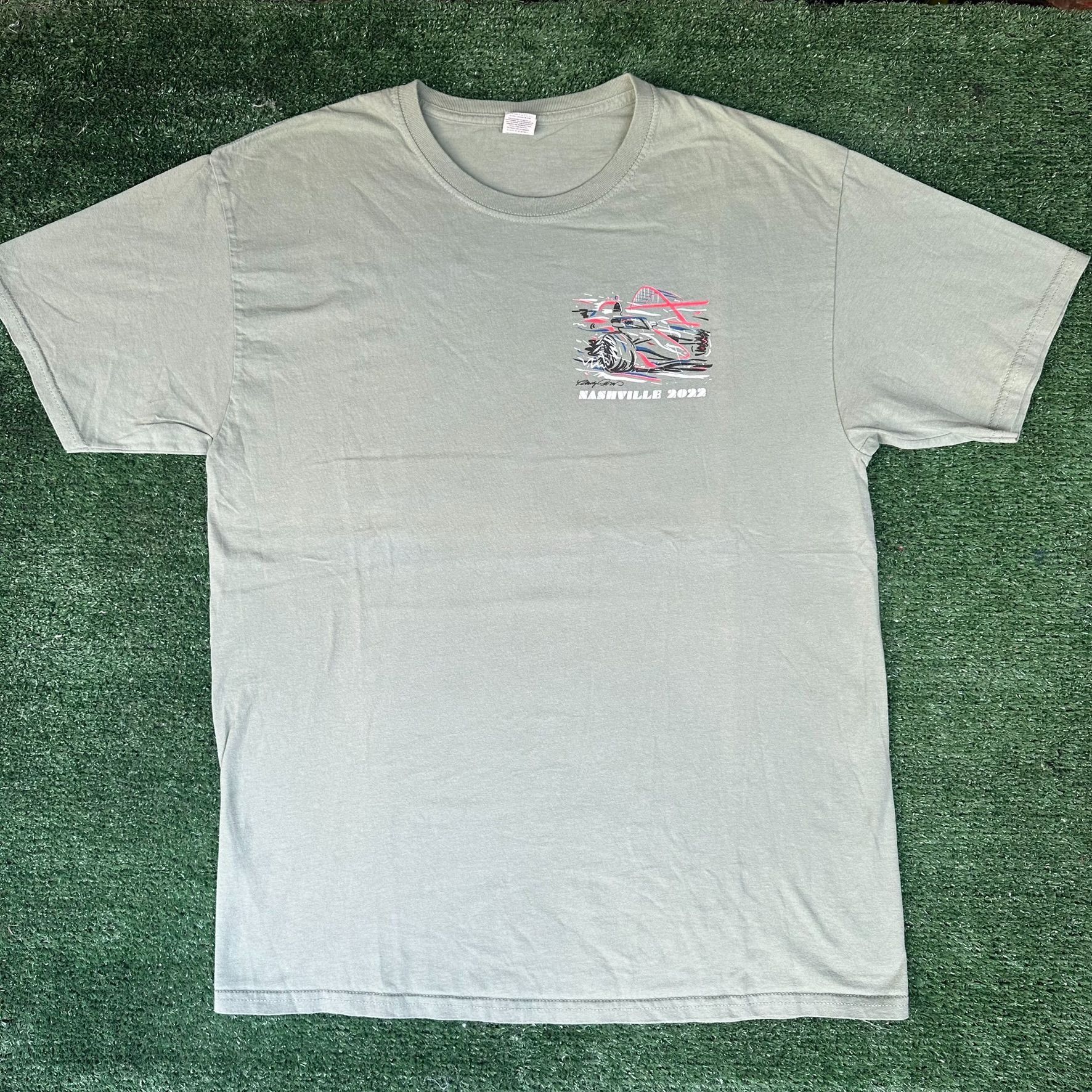 Fruit Of The Loom Nashville Music City Grand Prix 2022 Indy Car T-Shirt Abstra Size US L / EU 52-54 / 3 - 4 Thumbnail