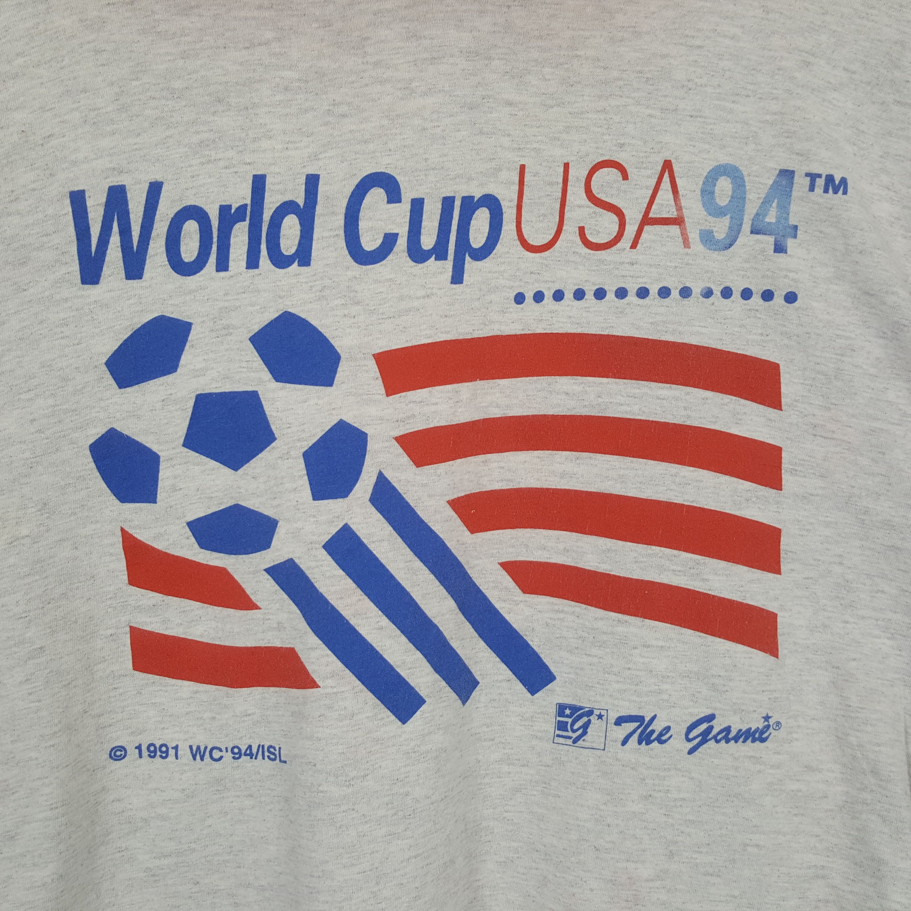 Vintage WORLD CUP USA 1994 Vintage Hoodies C285N18 Size US XL / EU 56 / 4 - 2 Thumbnail