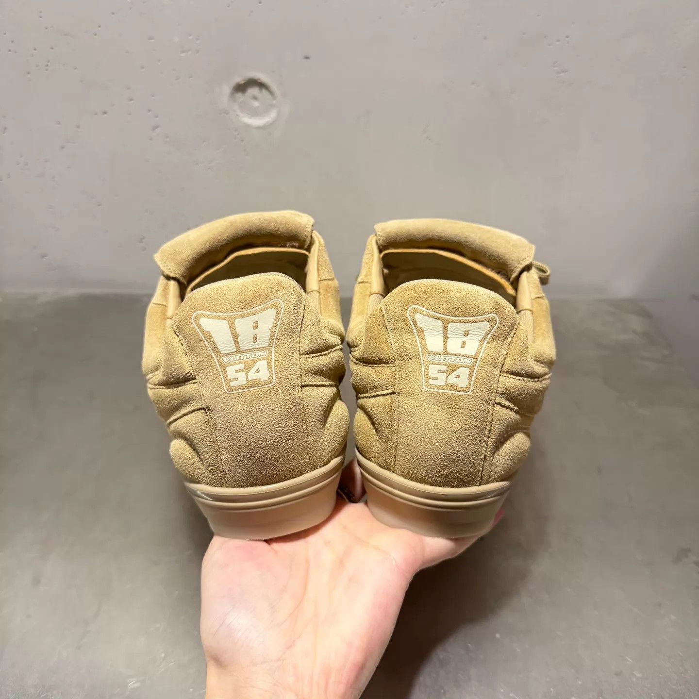 Louis Vuitton LV Footprint Soccer Cleats Brown Khaki 7(41) 99 New Size US 8 / EU 41 - 5 Thumbnail