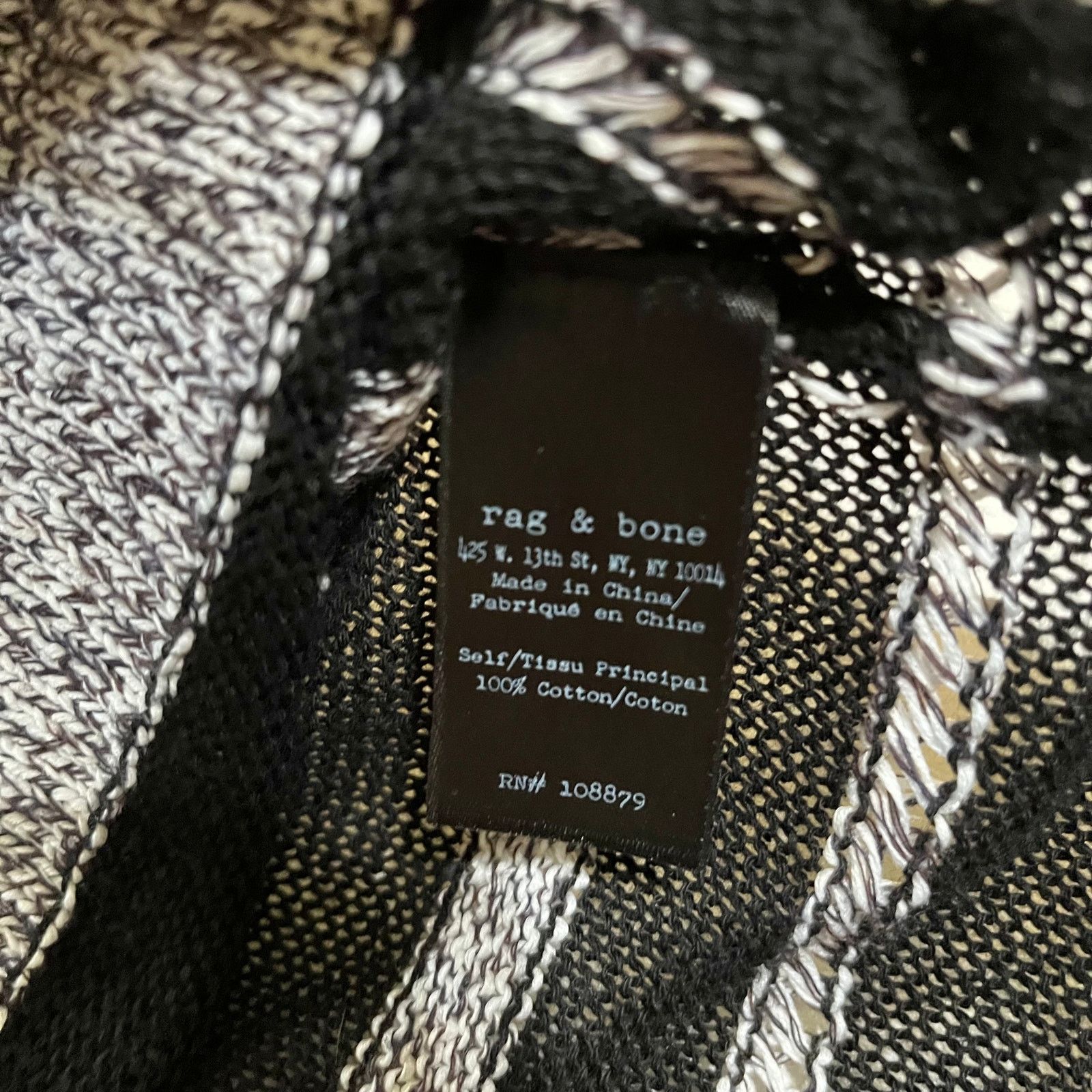 Rag & Bone Rag & Bone Azra Striped Knit Pullover Womem’s Sweater Size XS / US 0-2 / IT 36-38 - 5 Thumbnail