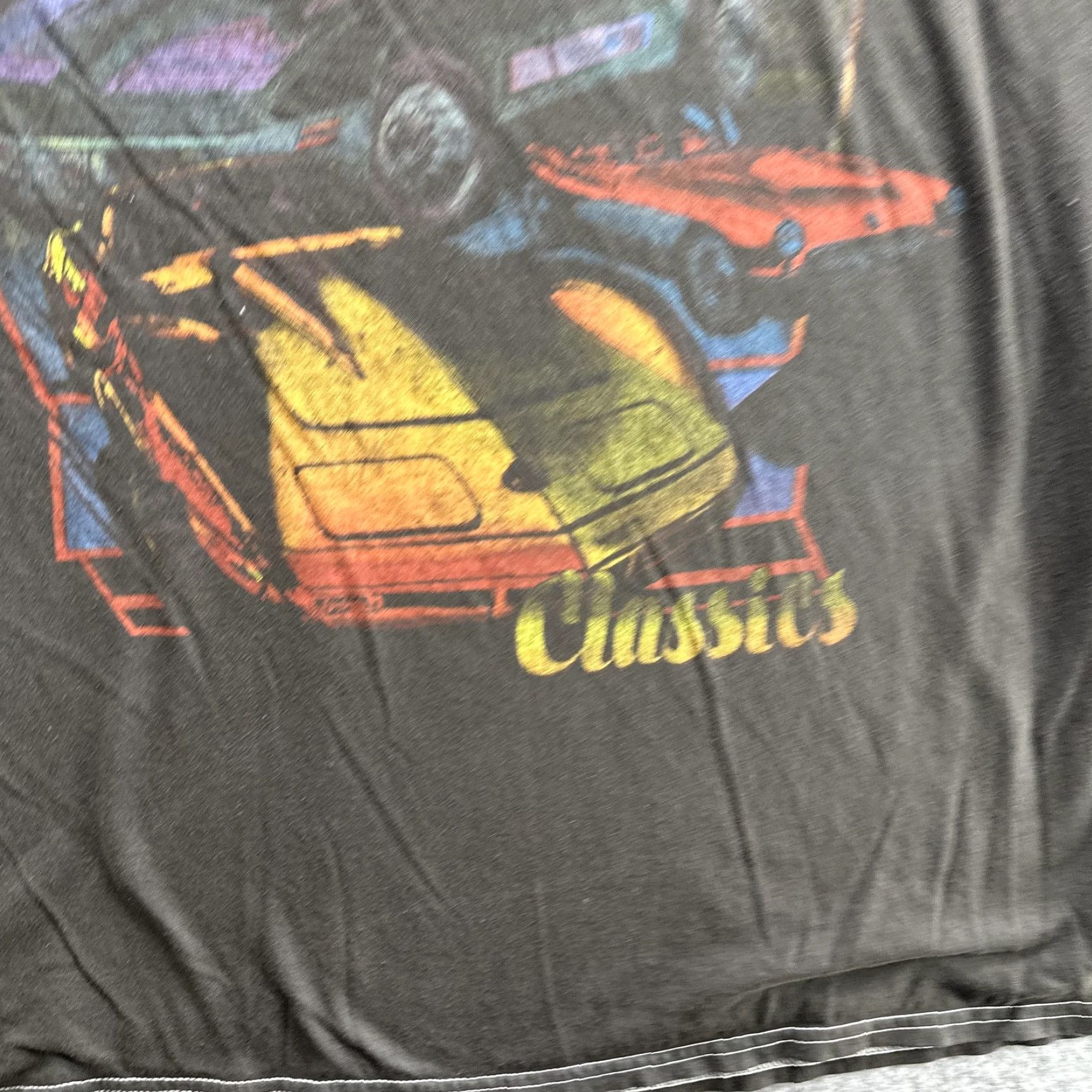 Etro VINTAGE Chevrolet Corvette T-Shirt Mens XL Black Cars Graphic Tee 90s Retro Classic Car Size US XL / EU 56 / 4 - 5 Thumbnail