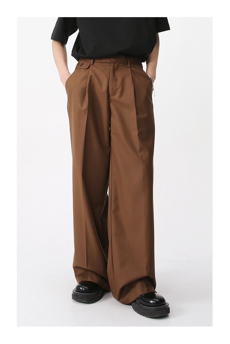 Japanese Brand Japanese retro casual loose straight trousers Size US 32 / EU 48 - 1 Thumbnail