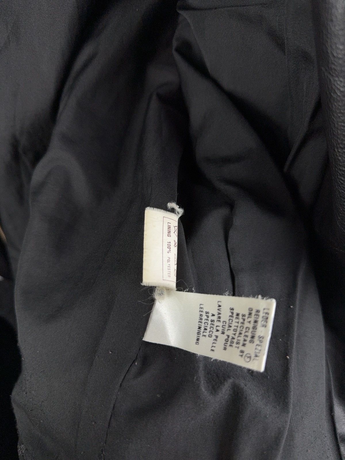 Leather Vintage 90s Gipsy Mauritius Black Leather Moto Biker Jacket Size US XL / EU 56 / 4 - 9 Thumbnail