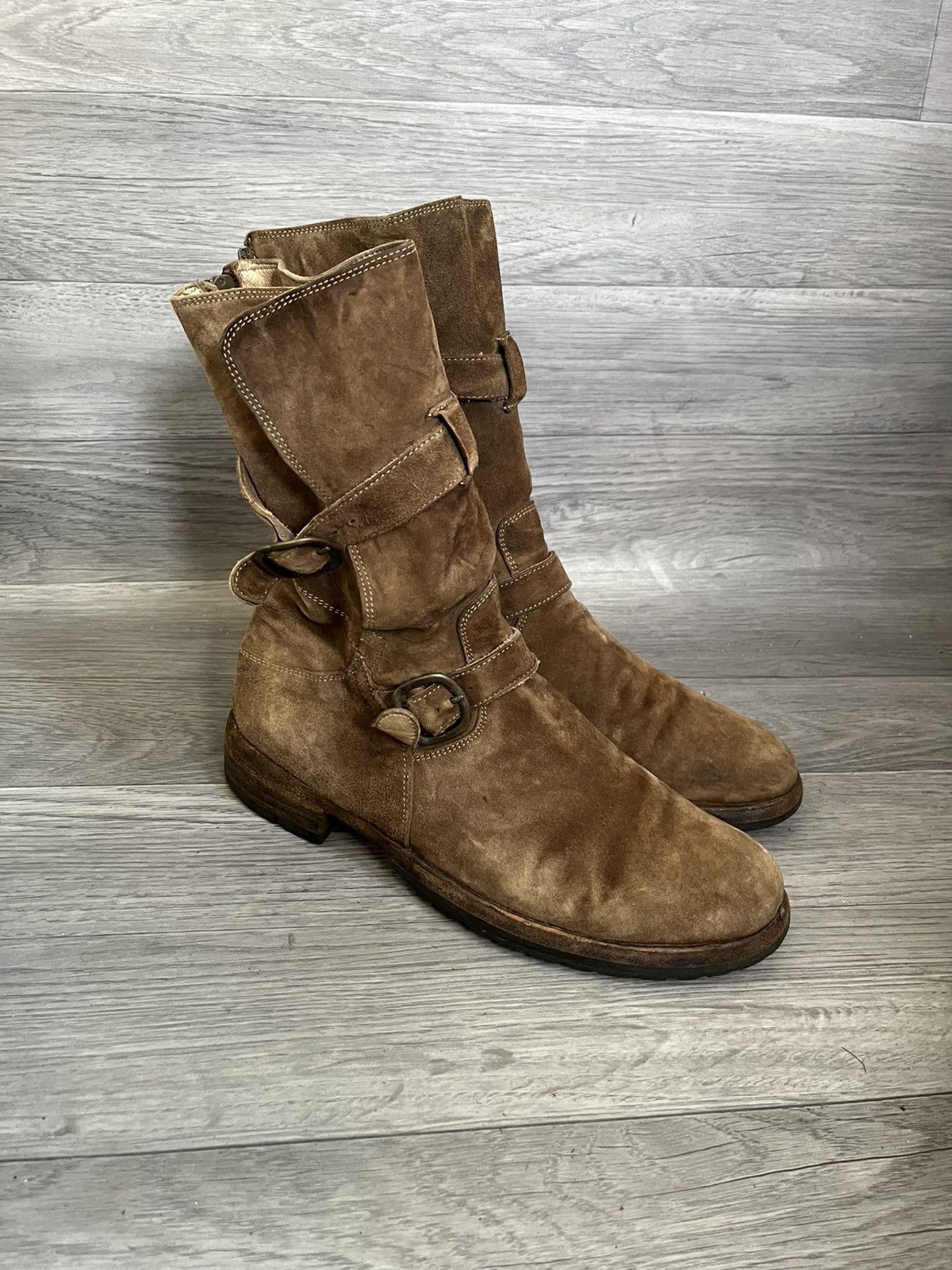 Officine Creative Officine creative engineer tan leather boots Size US 7 / EU 40 - 6 Thumbnail