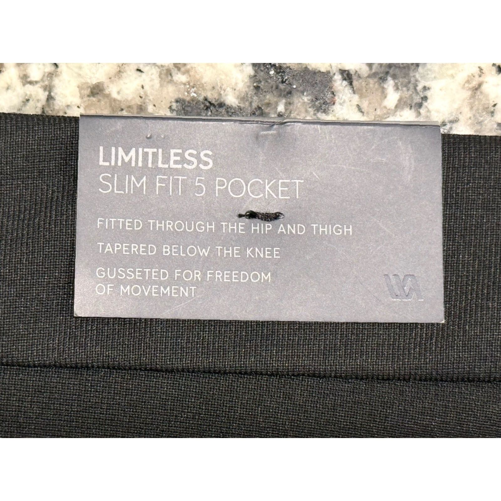 Vintage VRST Pant Slim Fit 5-Pocket Chino 36 Regular Black Mens Size US 36 / EU 52 - 7 Thumbnail