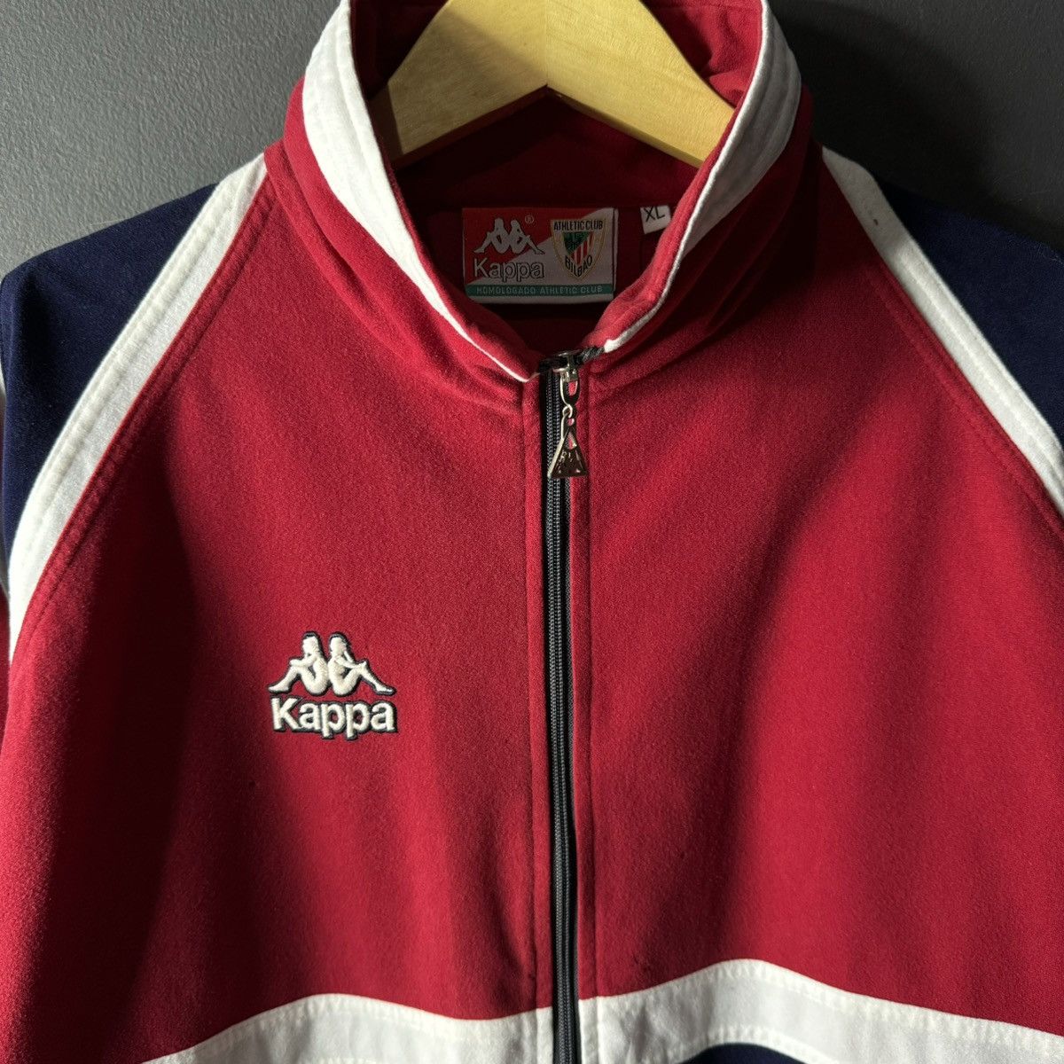 Kappa × Vintage Vintage Kappa Athletic Bilbao 95/97 Track Jacket Size US XL / EU 56 / 4 - 3 Thumbnail