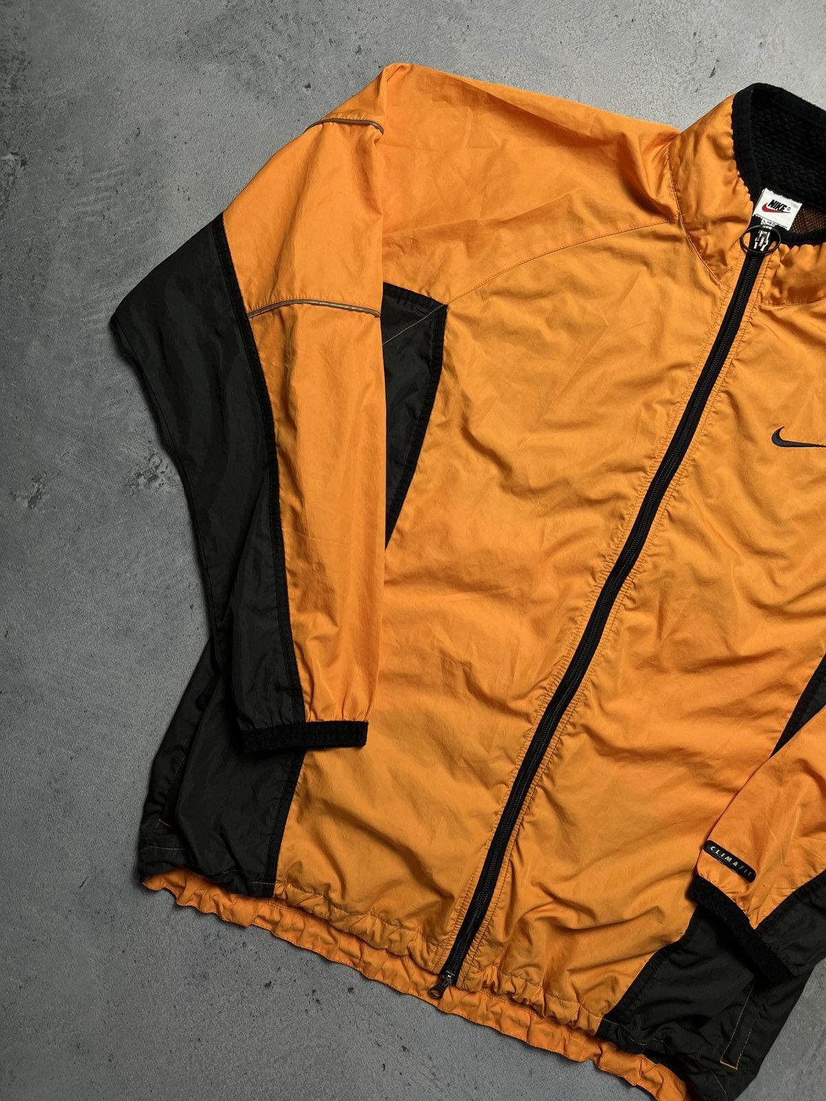 Nike Nike Vintage Zipper Track Jacket swoosh logo Spell Out y2k Size US L / EU 52-54 / 3 - 3 Thumbnail