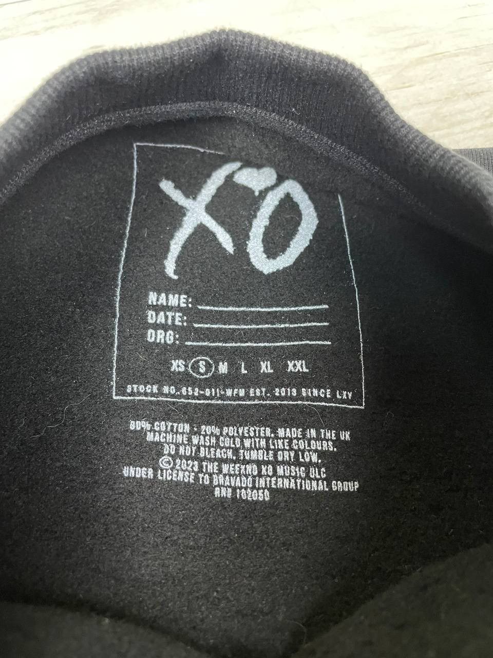 XO XO THE WEEKND GLOBAL STADIUM TOUR AFTER HOURS TIL DAWN 2023 Size US S / EU 44-46 / 1 - 9 Thumbnail