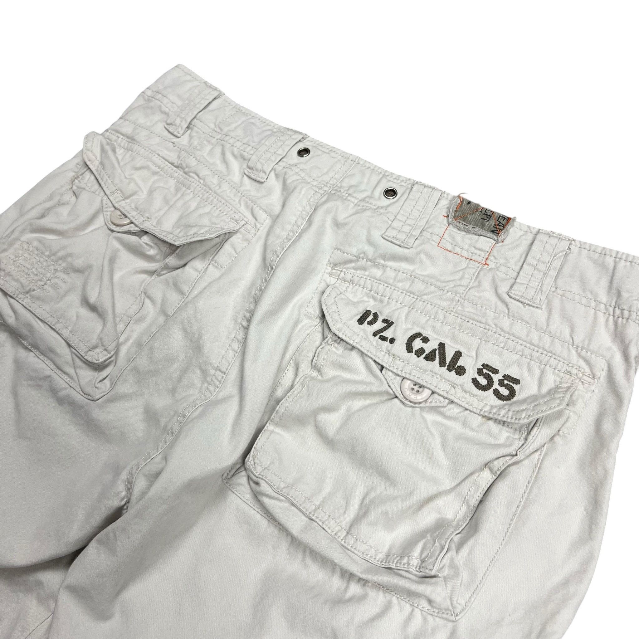 Point Zero Vintage Y2K Point Zero Repaird Cargo Shorts - 34” Size US 34 / EU 50 - 6 Thumbnail