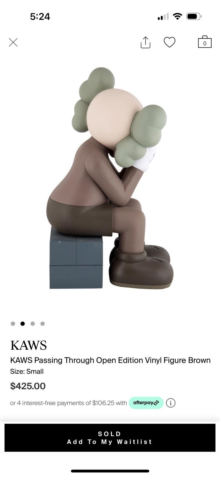 Kaws Kaws “Passing Through” Mediacom toy Size ONE SIZE - 9 Thumbnail