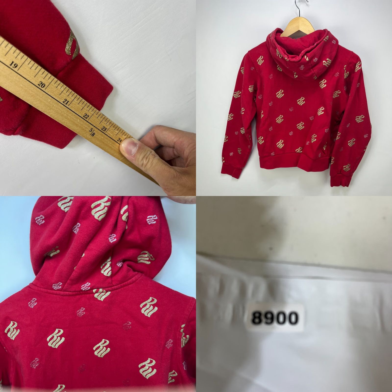 Rocawear VINTAGE Rocawear Y2K Zip-Up Hoodie Women L Red Hoodie Womens L Rocawear Zip-Up Y2K Red Size L / US 10 / IT 46 - 8 Thumbnail