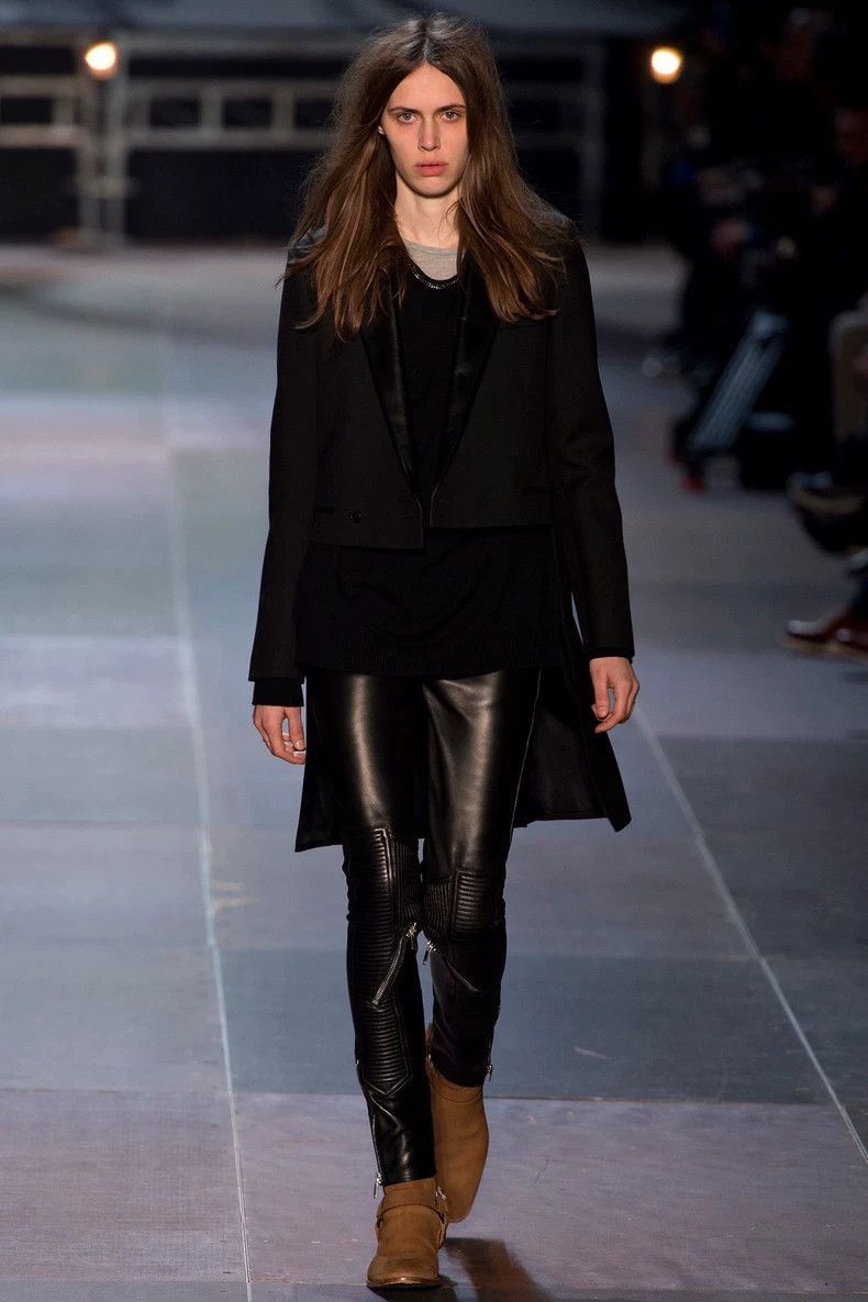 Saint Laurent Paris Saint Laurent Paris Zipper motorcycle leather pants-2506 Size US 30 / EU 46 - 9 Thumbnail