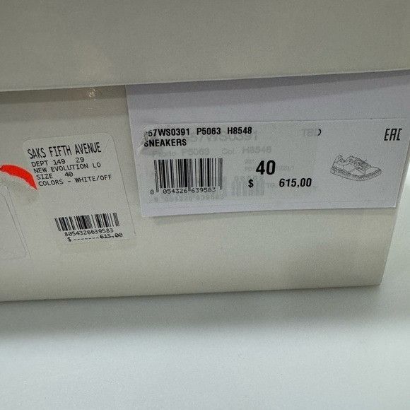 Maison Margiela Maison Margiela New Evolution Sneakers White Men’s EU 40/US Size US 7 / EU 40 - 5 Thumbnail