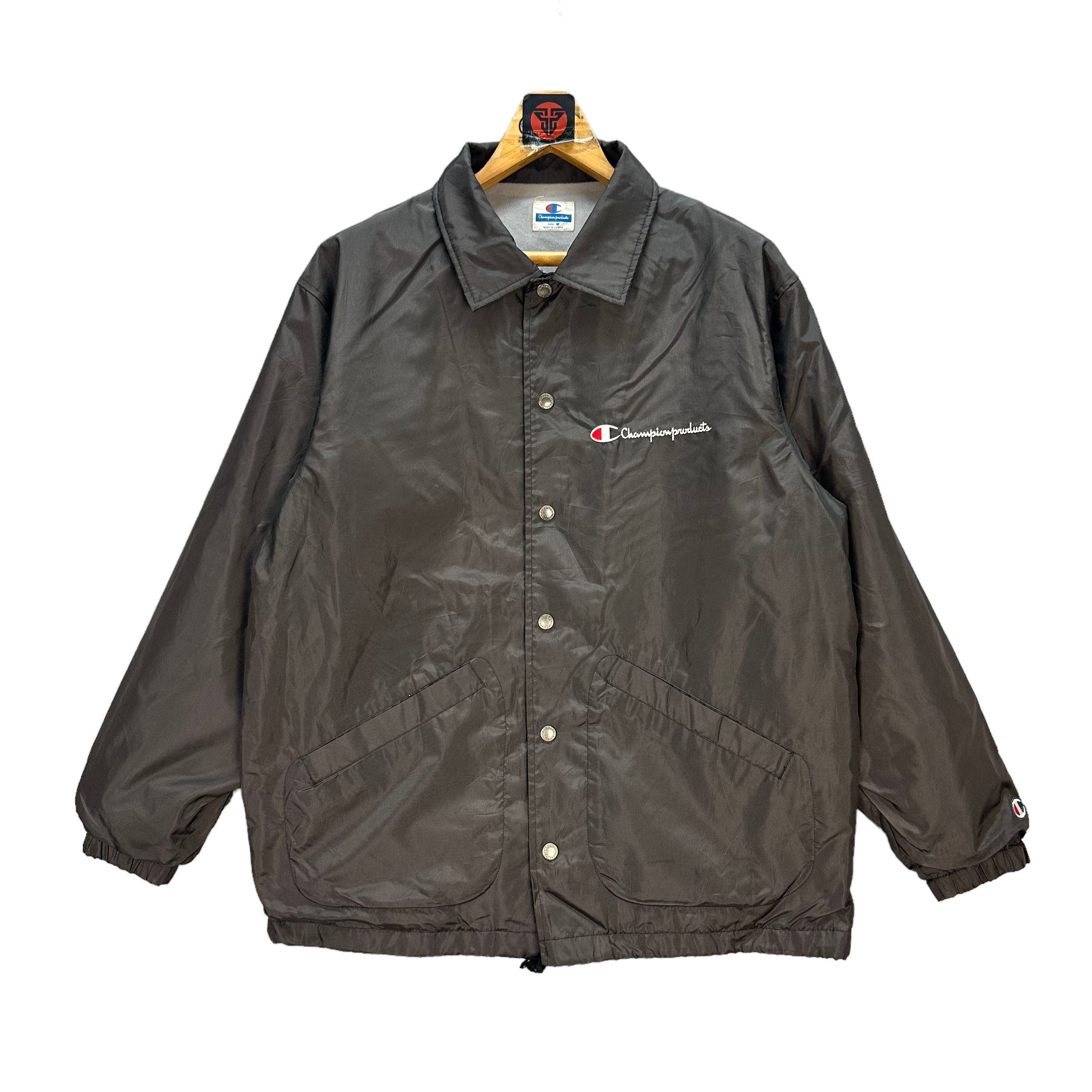 Champion CHAMPION PRODUCTS EMBROIDERY BIG LOGO COACH JACKET #7603-157 Size US M / EU 48-50 / 2 - 3 Thumbnail