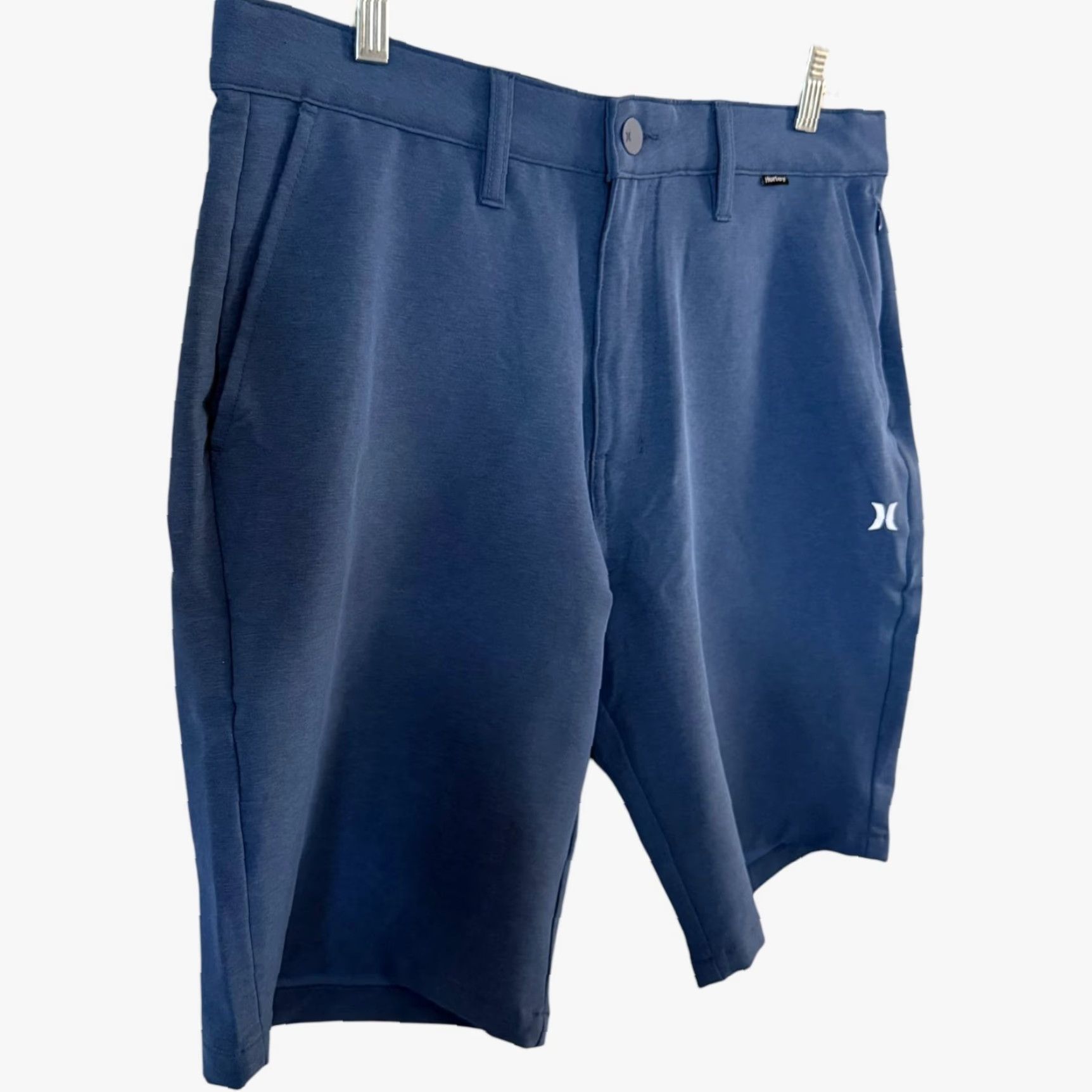 Hurley Hurley Hybrid Walk Shorts Blue Men's 32 Water-Repellant Stretch Active Chino NEW Size US 32 / EU 48 - 3 Thumbnail
