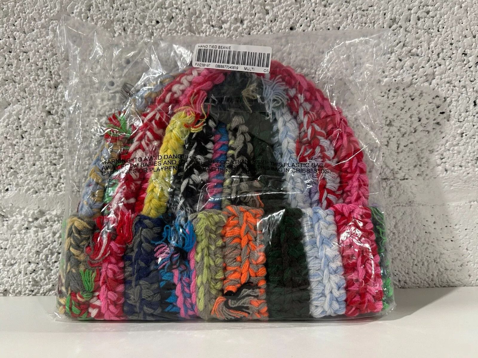Supreme NEW SEALED Supreme Hand Tied Beanie FW23 Multicolor Size ONE SIZE - 2 Thumbnail