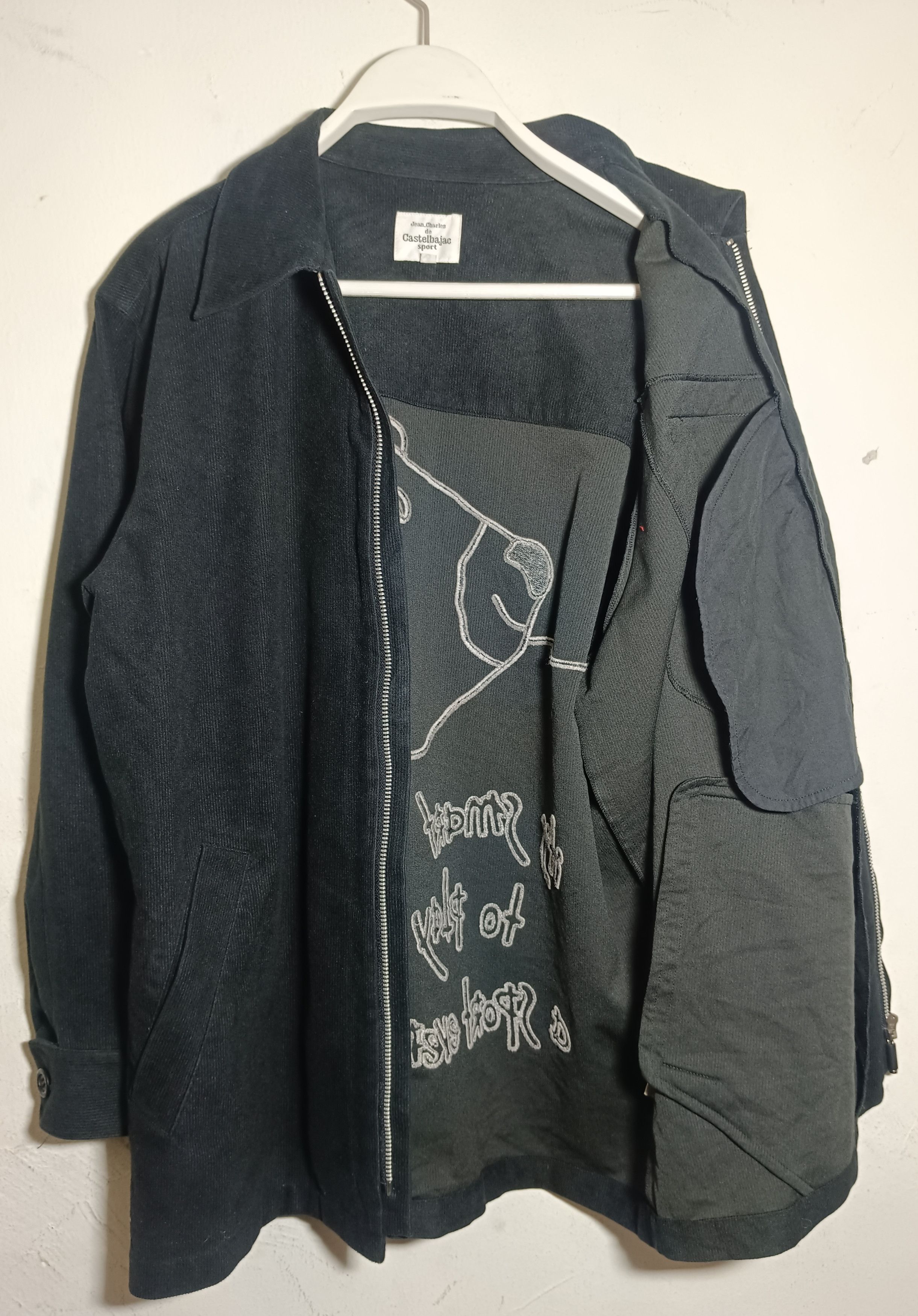 14th Addiction × If Six Was Nine × Jean Charles De Castelbajac Vintage Jean Charles De Castelbajac Corduroy Blouse Jacket Size US M / EU 48-50 / 2 - 4 Thumbnail