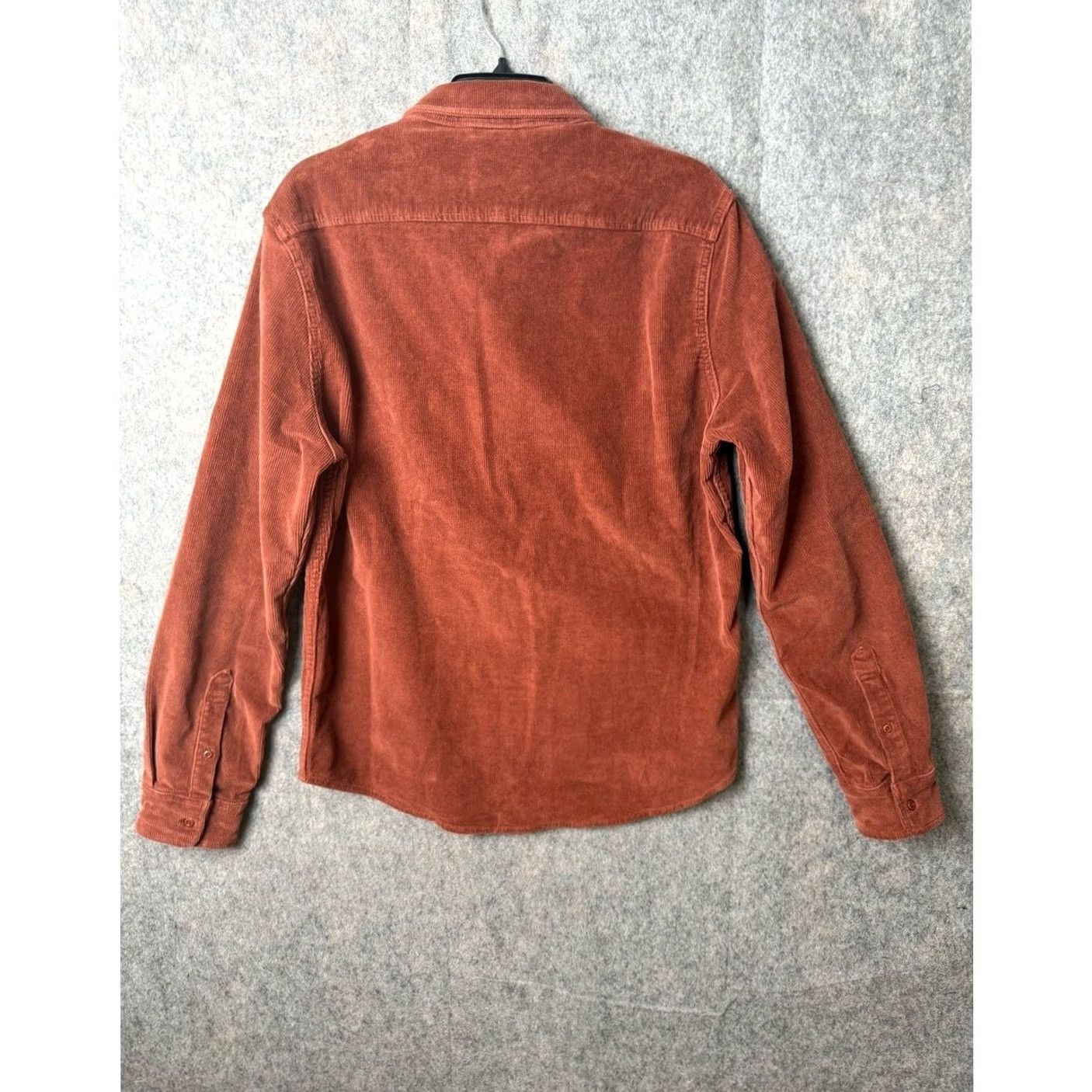 Rusty Mugsy AUBURNS Corduroy Button-Down Shirt Medium Rust Men's Size US M / EU 48-50 / 2 - 8 Thumbnail