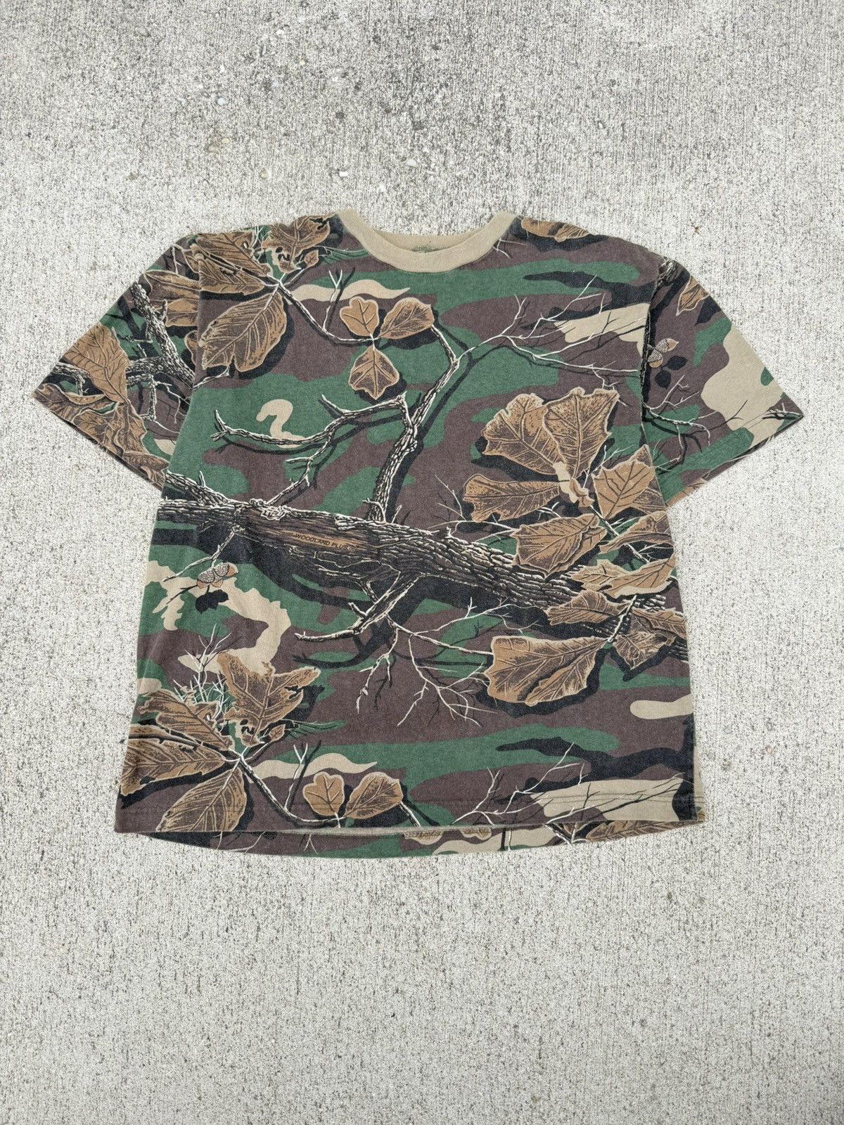 Vintage Vintage real tree camo tee Size US L / EU 52-54 / 3 - 2 Thumbnail