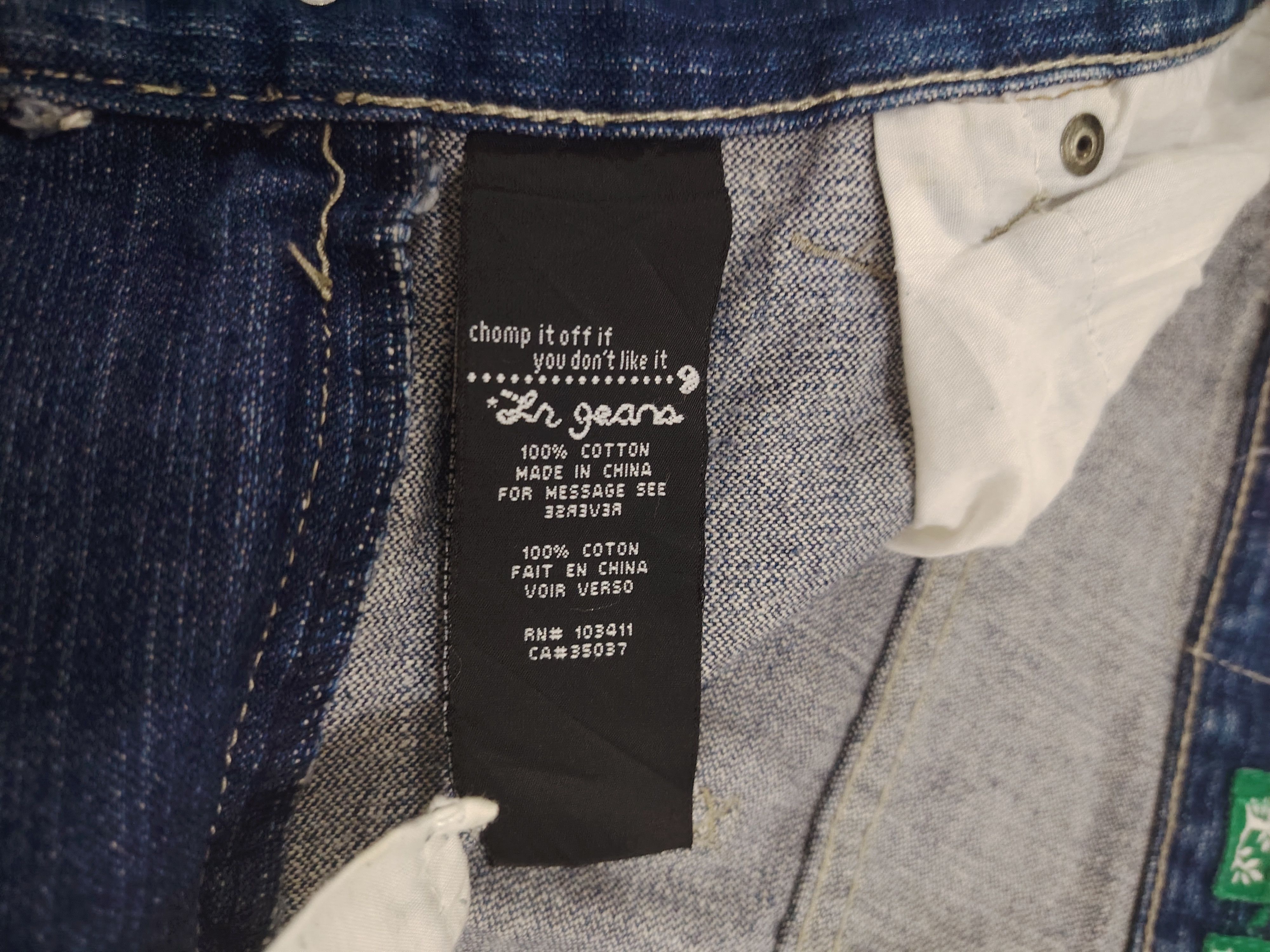 Japanese Brand 💥Insane💥 90's LRG Baggy Flared Jeans Size US 35 - 11 Thumbnail