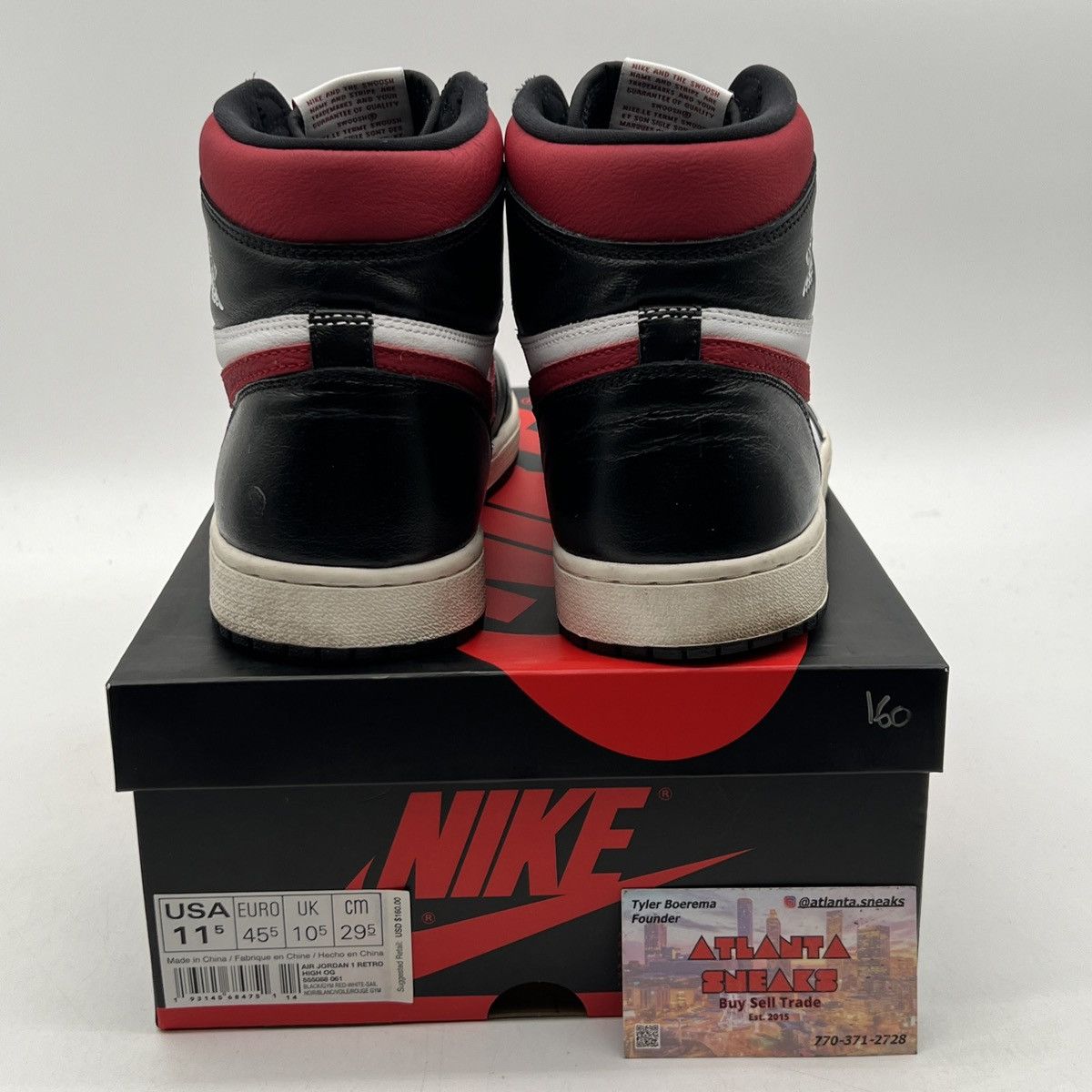 Air Jordan 1 high gym red