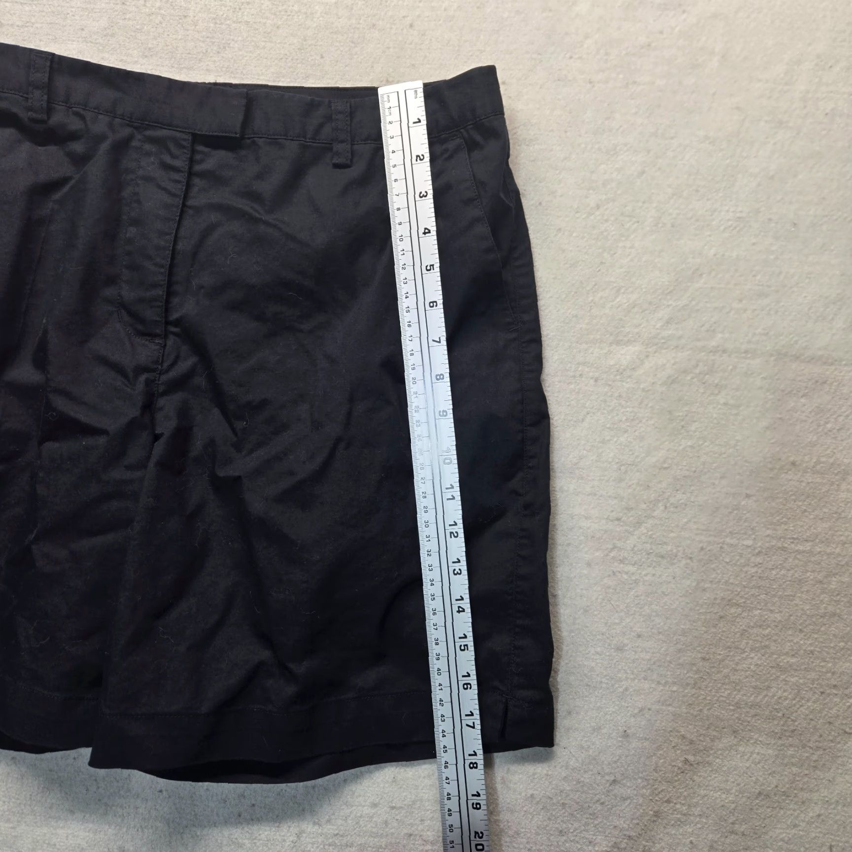 Adidas Adidas Shorts Women's 14 Black Chino Stretch Workout Running Solid Size 36" / US 14 / IT 50 - 4 Thumbnail