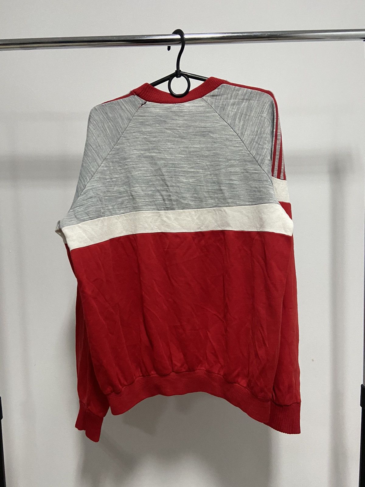 Adidas × Vintage Adidas Vintage Logo Sweatshirt made in France 🇫🇷 Size US L / EU 52-54 / 3 - 3 Thumbnail