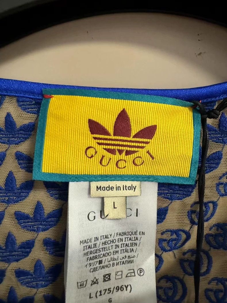 Gucci Gucci Embroidered Logo pattern short round-neck vest 2505-N Size M / US 6-8 / IT 42-44 - 3 Thumbnail