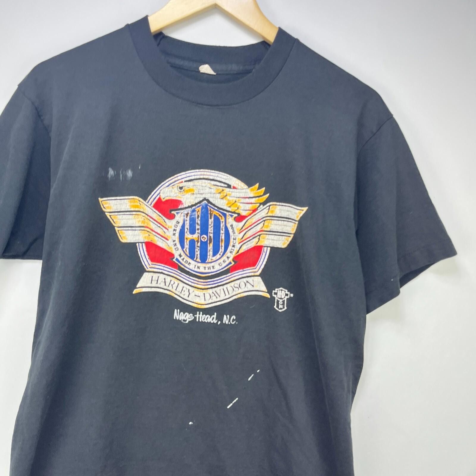 Harley Davidson Vintage 80s Harley Davidson T Shirt 3D Size Large Size US L / EU 52-54 / 3 - 2 Thumbnail