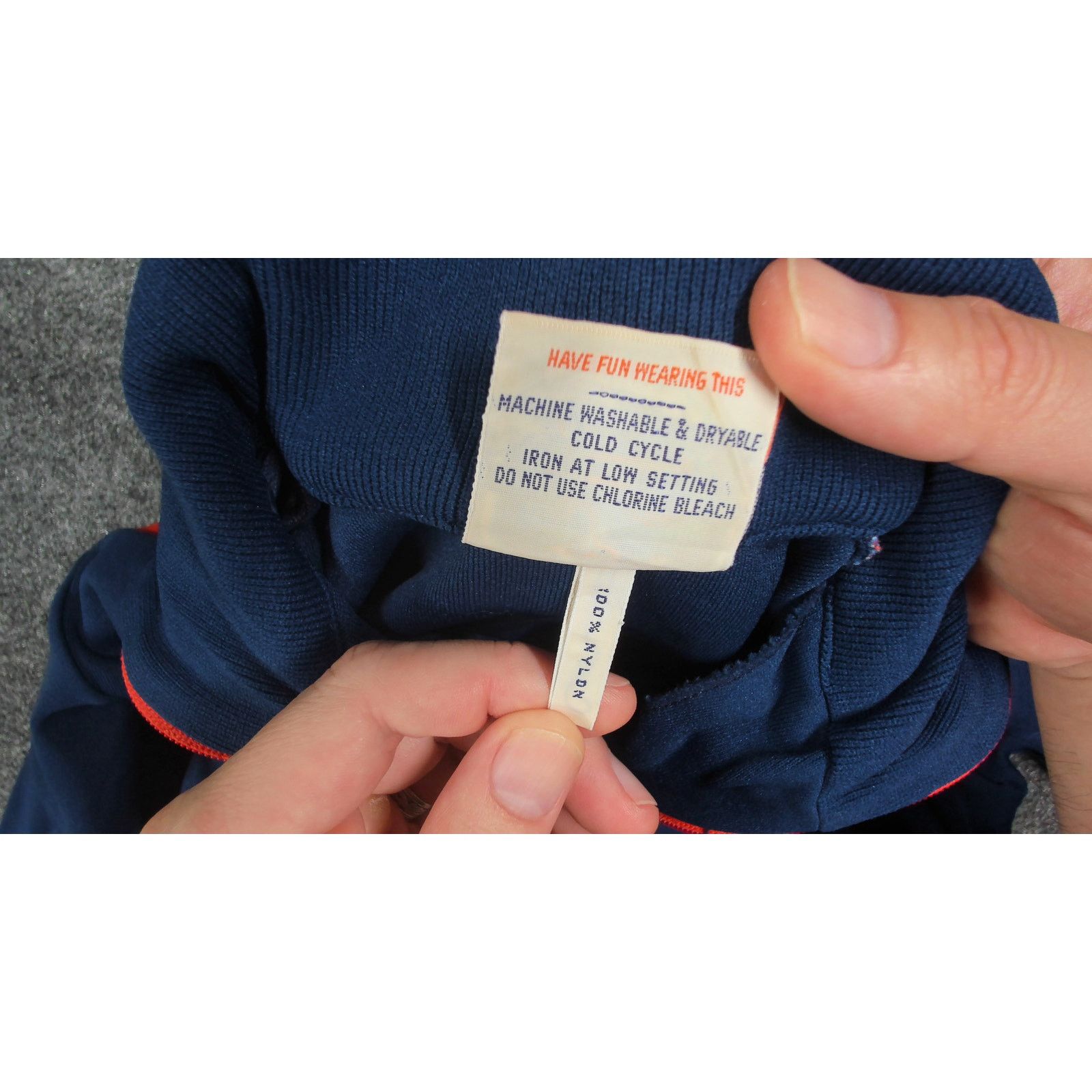Vintage 80s Nylon Racing Stripe Quarter-Zip Pullover Track Jacket Size US M / EU 48-50 / 2 - 7 Thumbnail