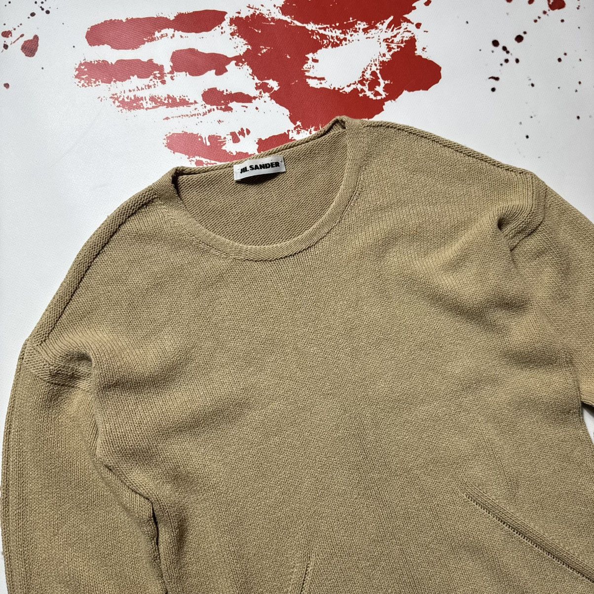 Jil Sander vintage 90s jilsander sweater archive avantgarde Size M / US 6-8 / IT 42-44 - 2 Thumbnail