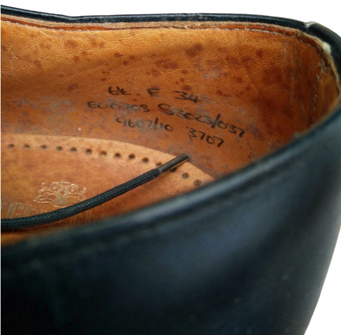 Church's Church's Black Captoe Derby Shoes Size US 7 / EU 40 - 6 Thumbnail