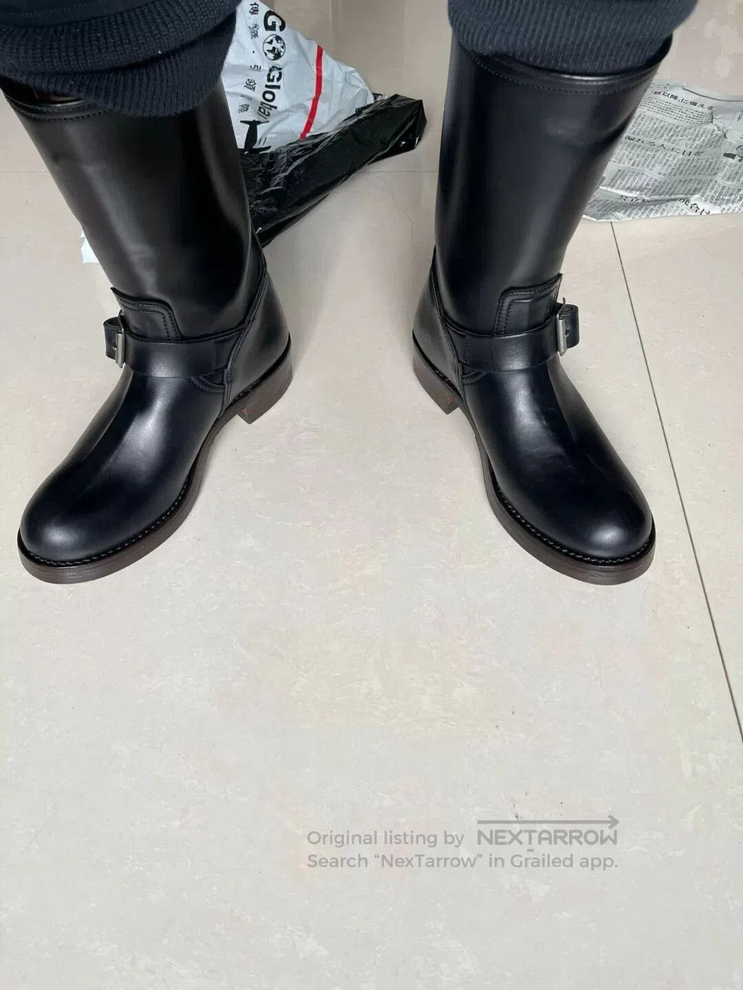 The Real McCoy's real mccoys buco engineer boots BA11010. Size US 10 / EU 43 - 5 Thumbnail