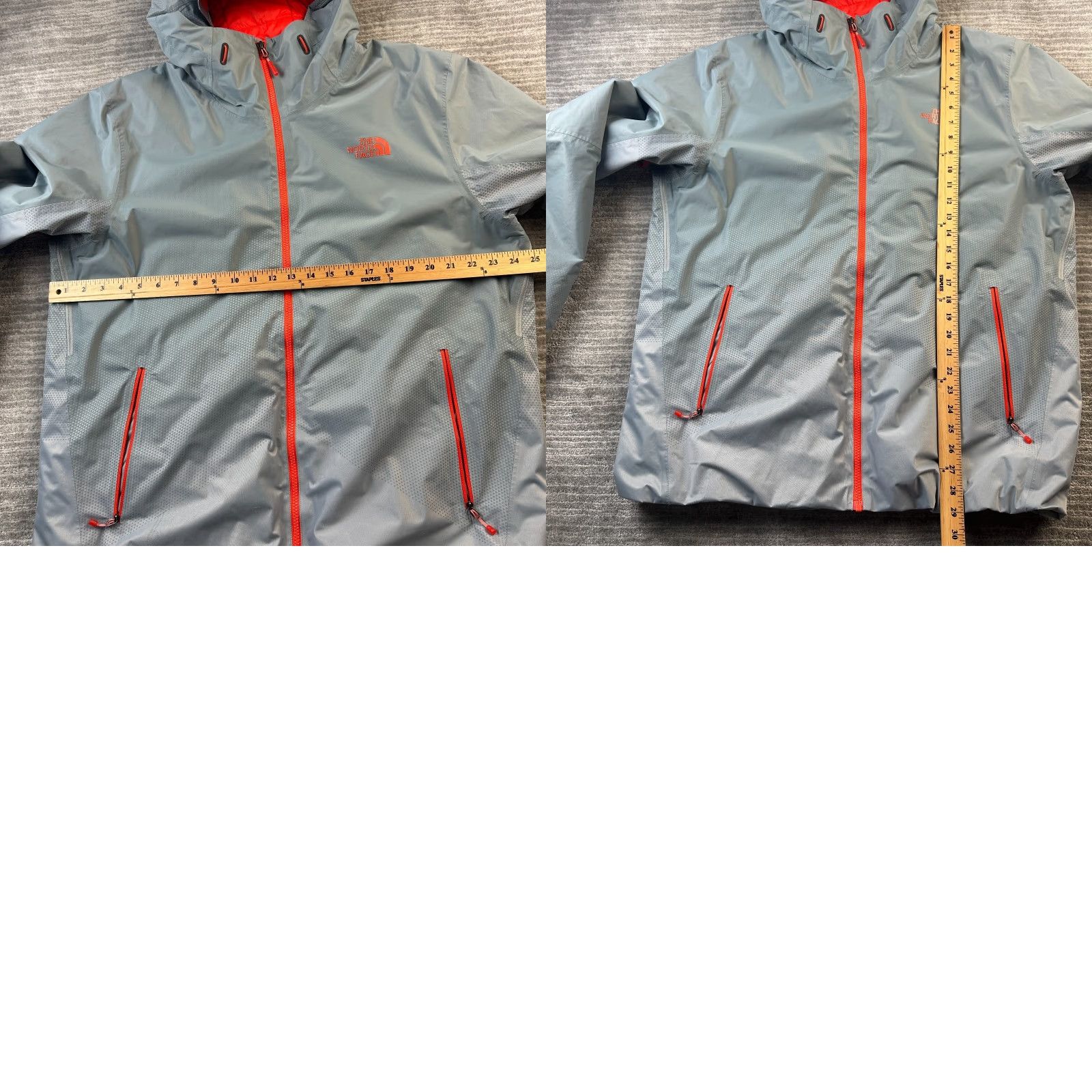 The North Face The North Face Jacket Mens XL Gray Fuseform Dot Matrix Insulated Hyvent Parka Size US XL / EU 56 / 4 - 9 Thumbnail