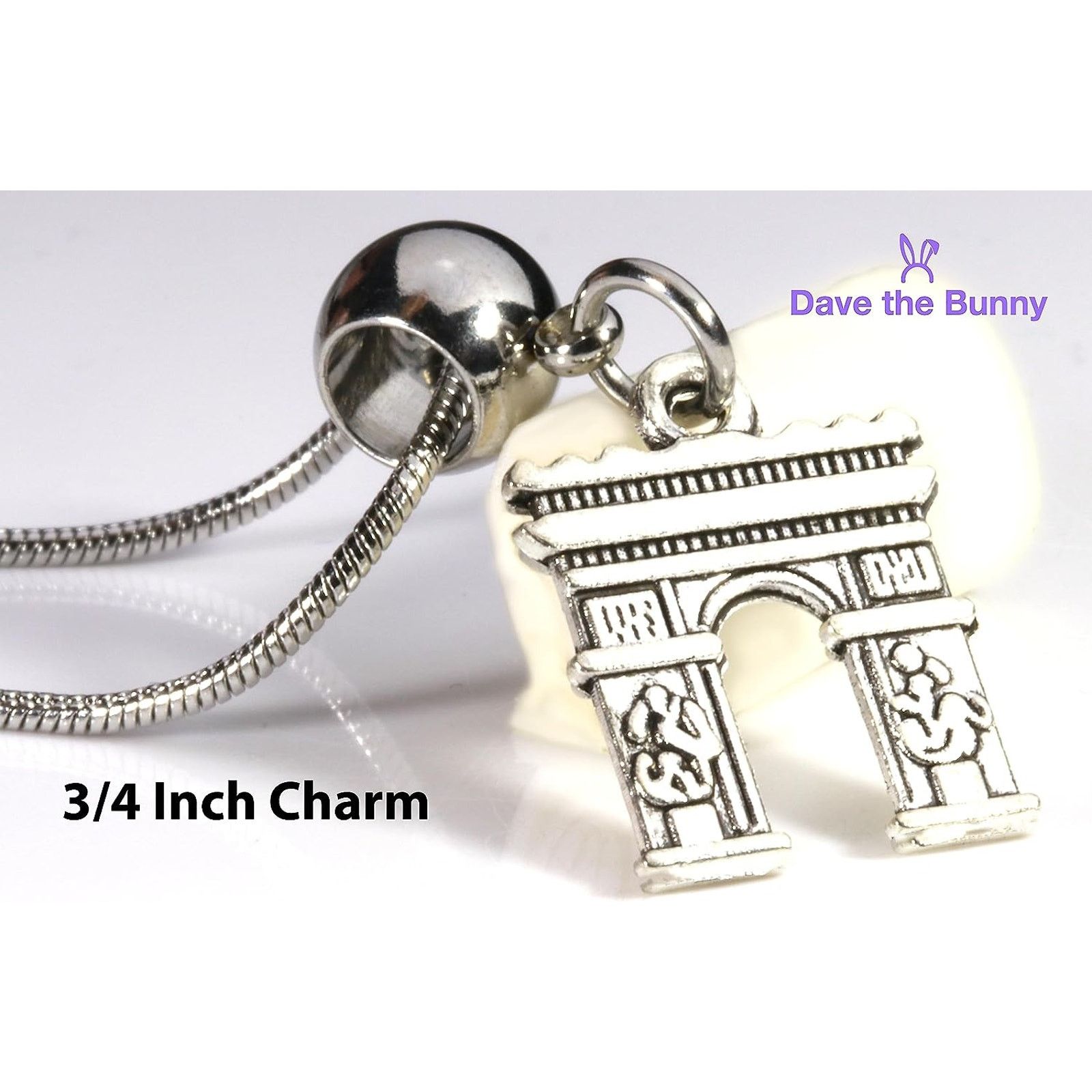 & Other Stories Arc de Triumph Necklace - Necklace for Travellers and Paris Size ONE SIZE - 3 Thumbnail