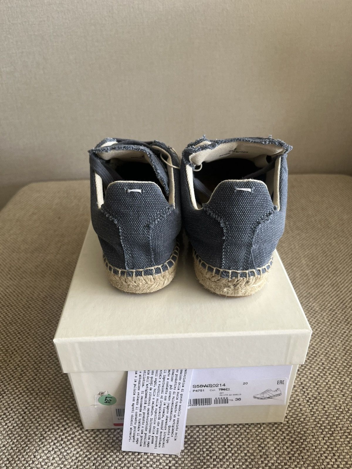Maison Margiela Maison Margiela Espadrilles Size US 5 / IT 35 - 6 Thumbnail