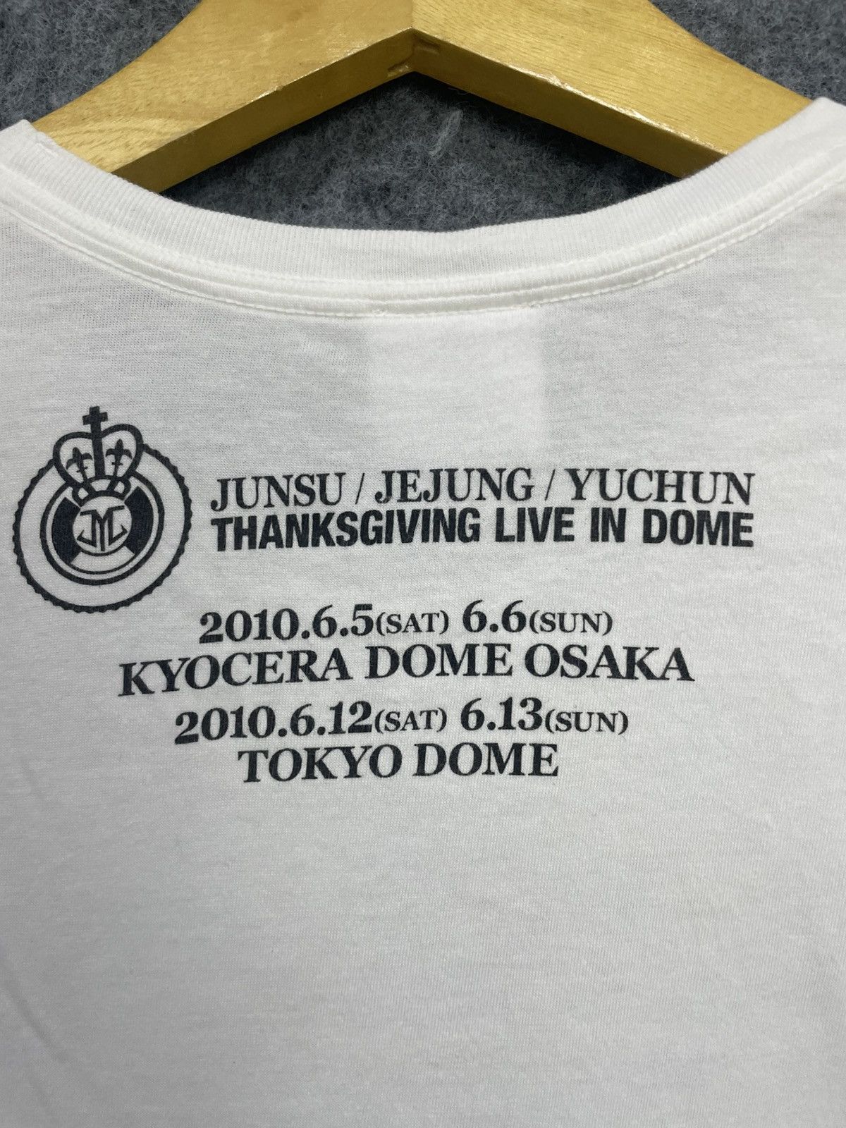 Band Tees JYJ Thanksgiving LIVE in DOME" T-Shirt Tour Concert Size US S / EU 44-46 / 1 - 3 Thumbnail