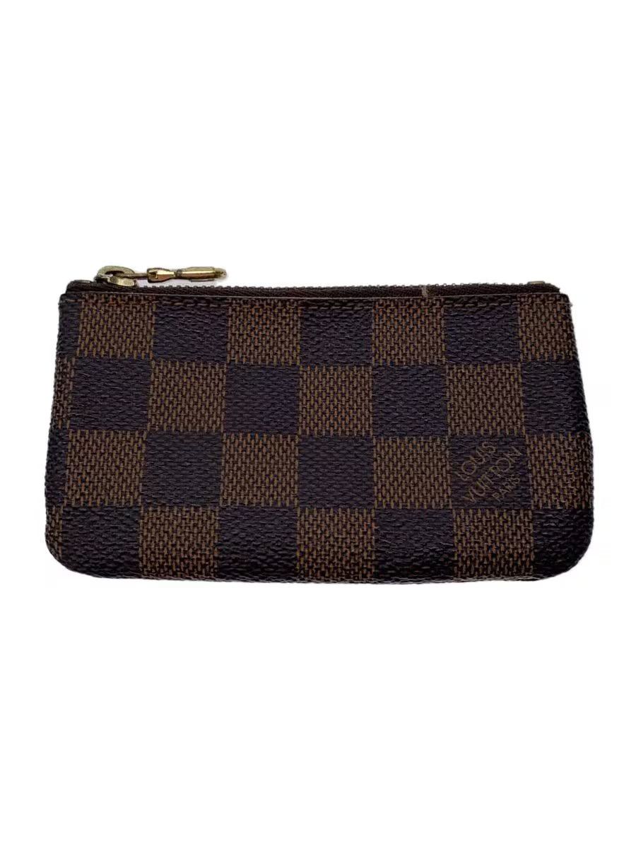 Louis Vuitton Louis Vuitton Damier Ebene Pochette Cle Brown Size ONE SIZE - 1 Thumbnail